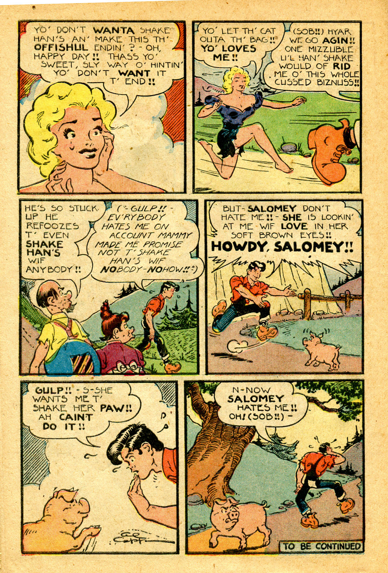 Read online Li'l Abner Comics comic -  Issue #61 - 41