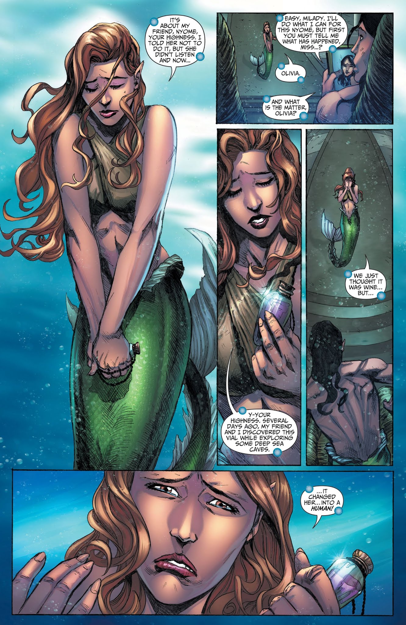 Read online Grimm Fairy Tales presents The Little Mermaid comic -  Issue #2 - 13