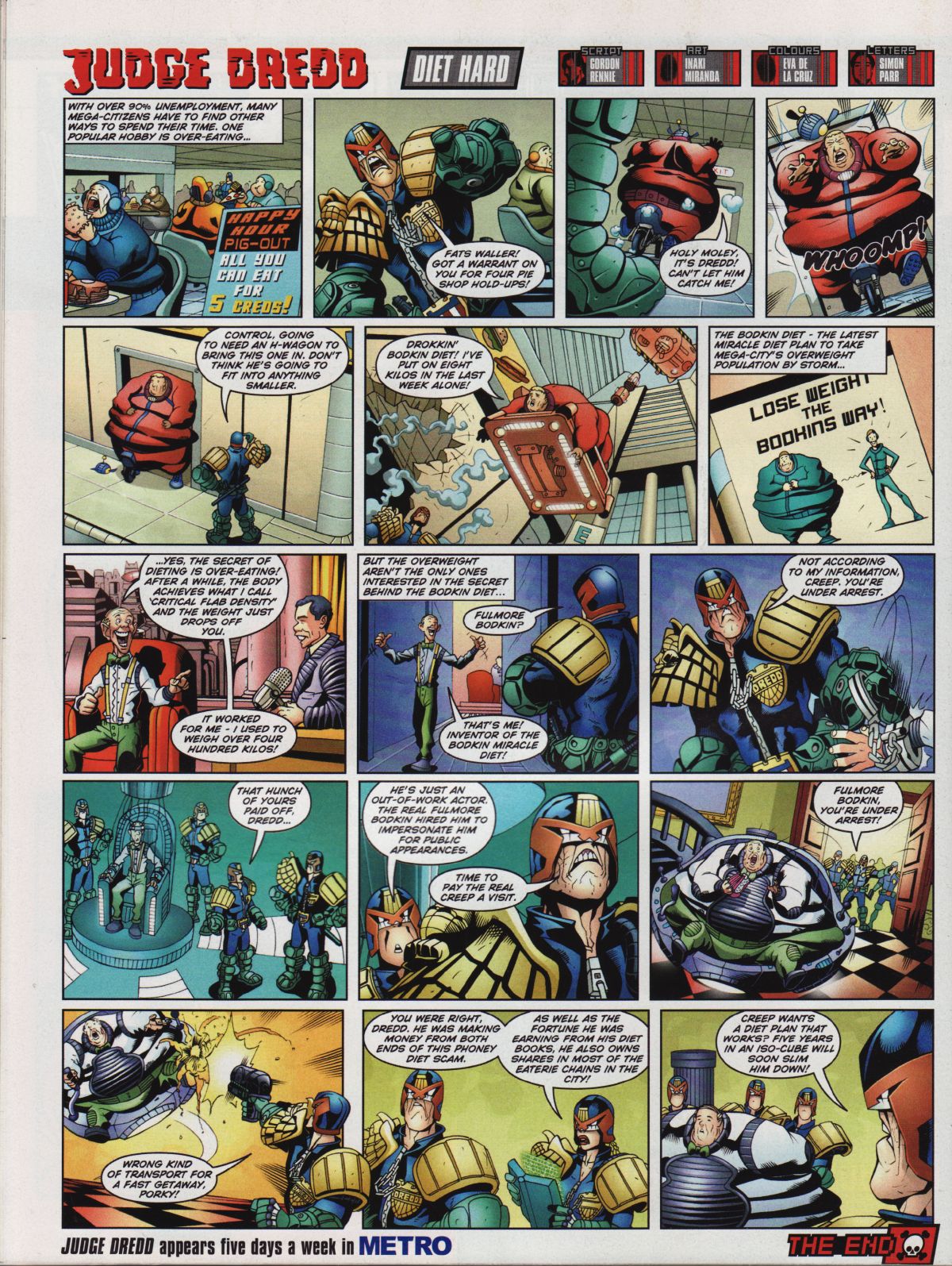 Read online Judge Dredd Megazine (Vol. 5) comic -  Issue #222 - 98