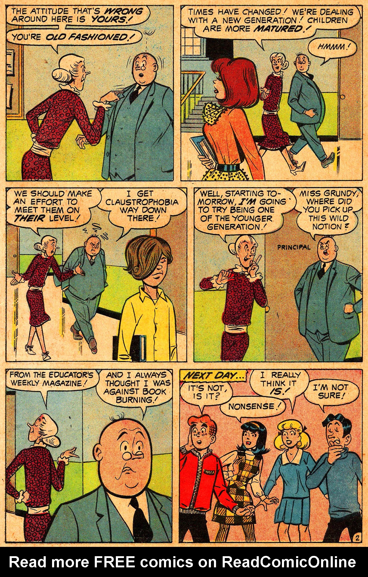 Read online Archie's Pals 'N' Gals (1952) comic -  Issue #50 - 61