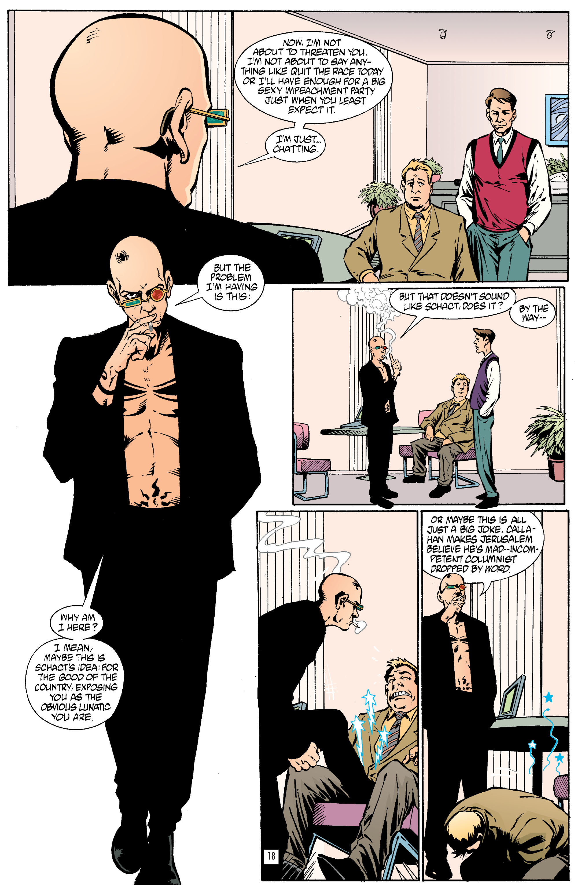 Read online Transmetropolitan comic -  Issue #23 - 19