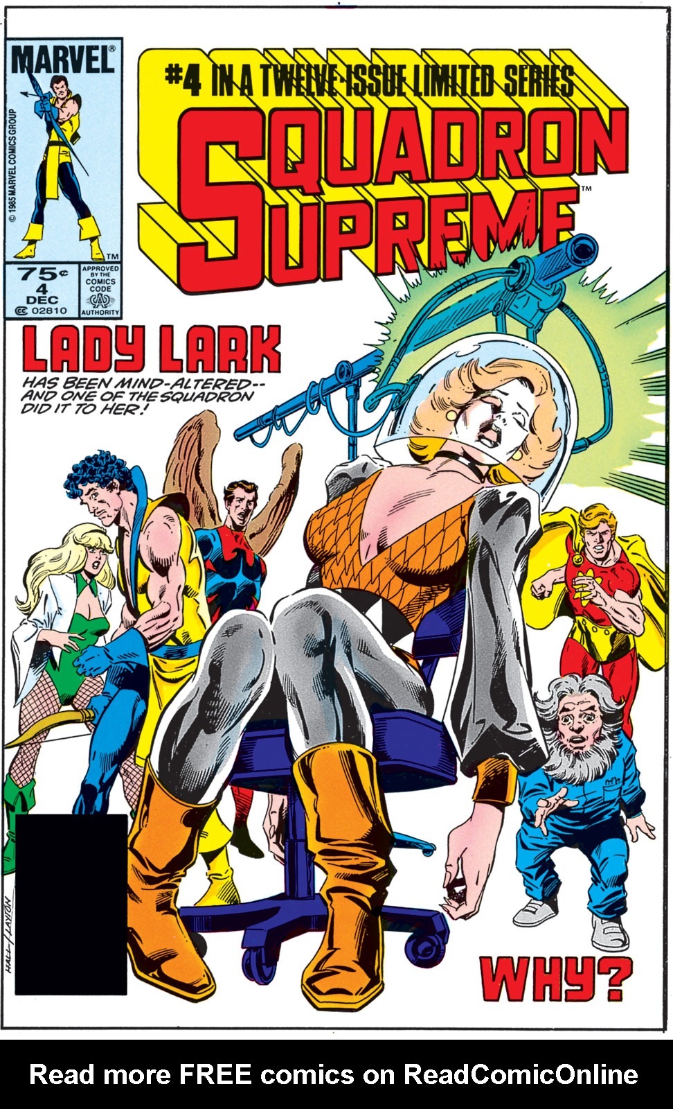 Read online Squadron Supreme (1985) comic -  Issue #4 - 1