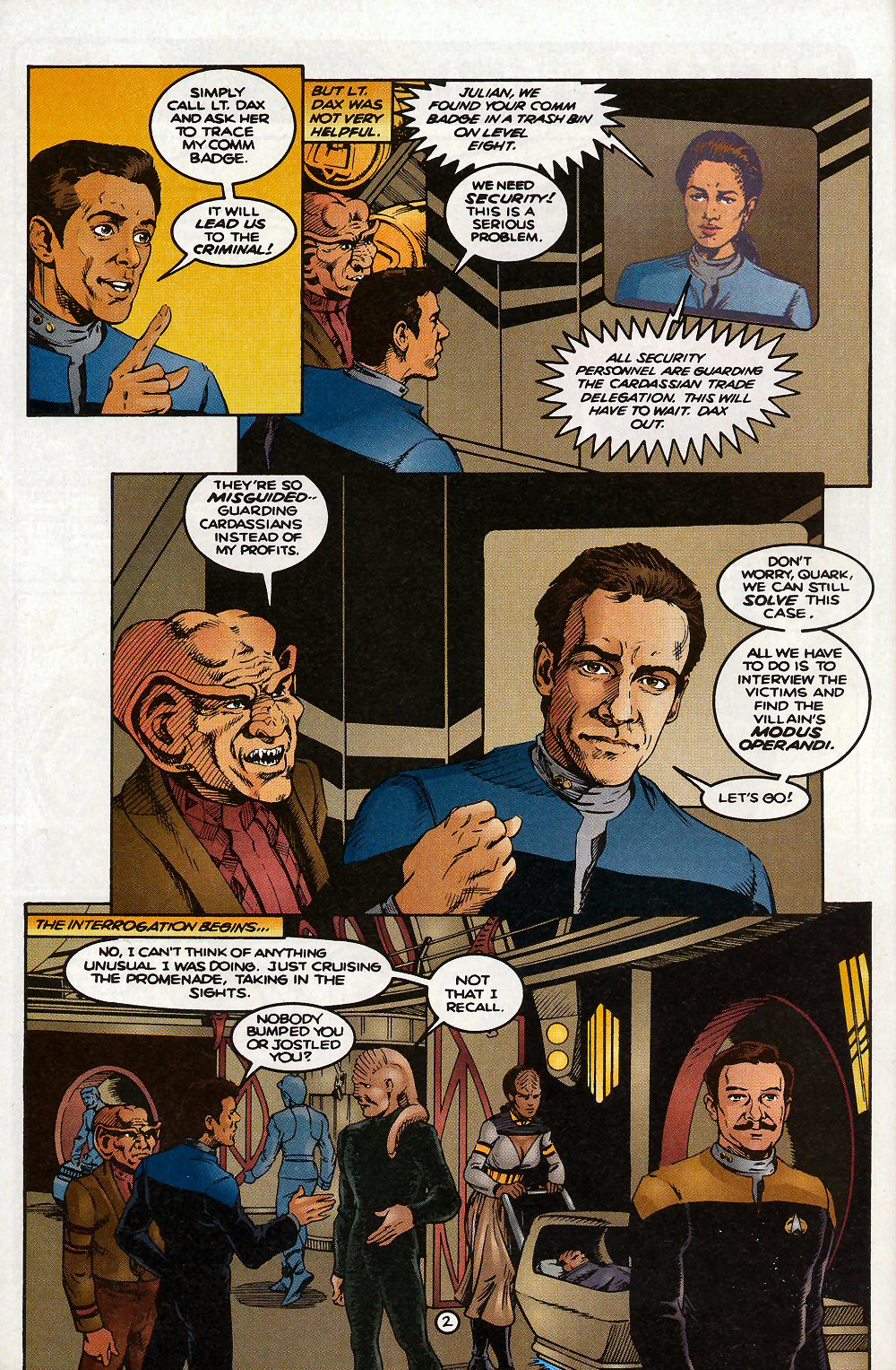 Read online Star Trek: Deep Space Nine (1993) comic -  Issue #6 - 14
