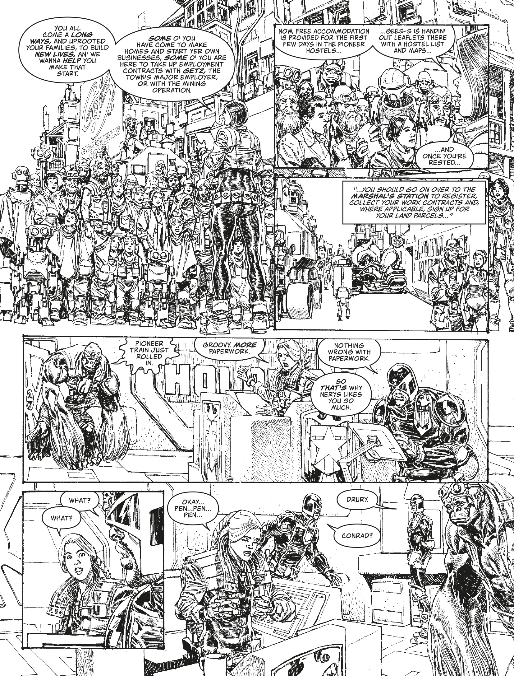 Read online Judge Dredd Megazine (Vol. 5) comic -  Issue #415 - 54