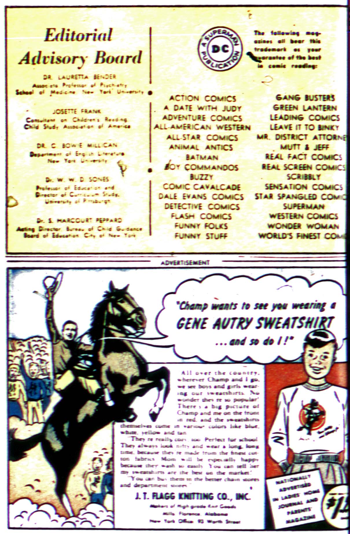 Read online Comic Cavalcade comic -  Issue #30 - 44