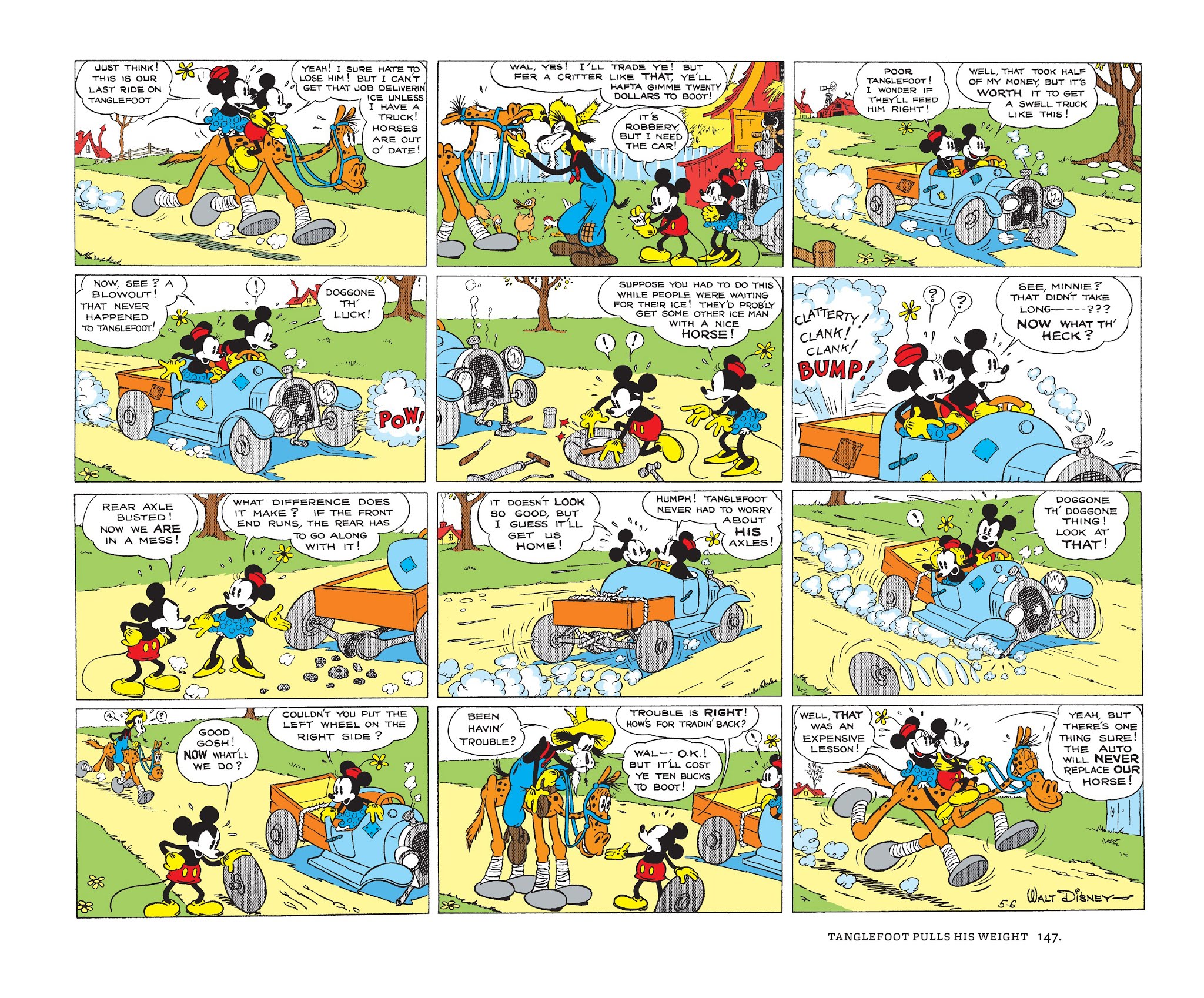 Read online Walt Disney's Mickey Mouse Color Sundays comic -  Issue # TPB 1 (Part 2) - 47