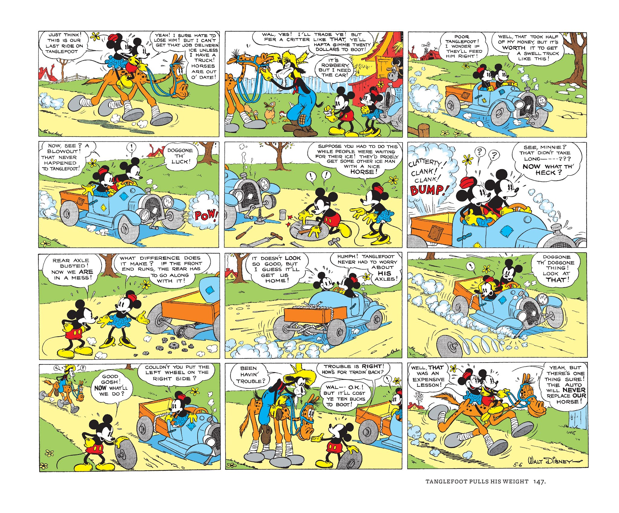 Read online Walt Disney's Mickey Mouse Color Sundays comic -  Issue # TPB 1 (Part 2) - 47
