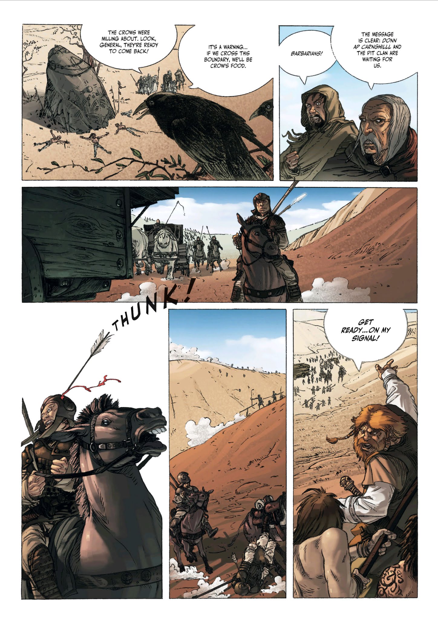 Read online Throne of Ice comic -  Issue #1 - 35