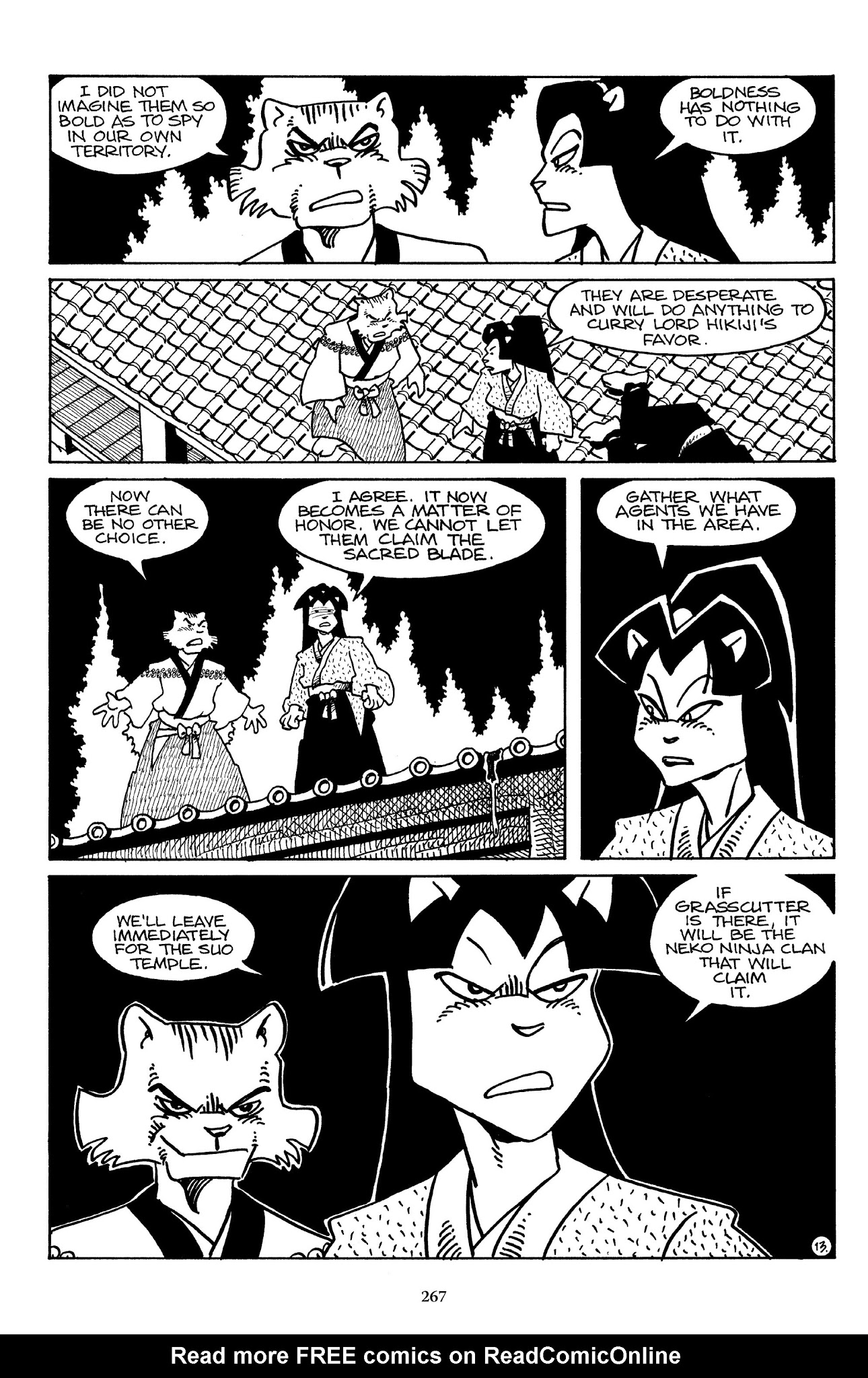 Read online The Usagi Yojimbo Saga comic -  Issue # TPB 3 - 264
