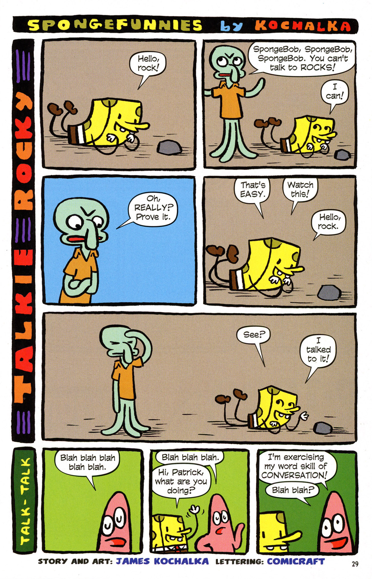 Read online SpongeBob Comics comic -  Issue #22 - 29