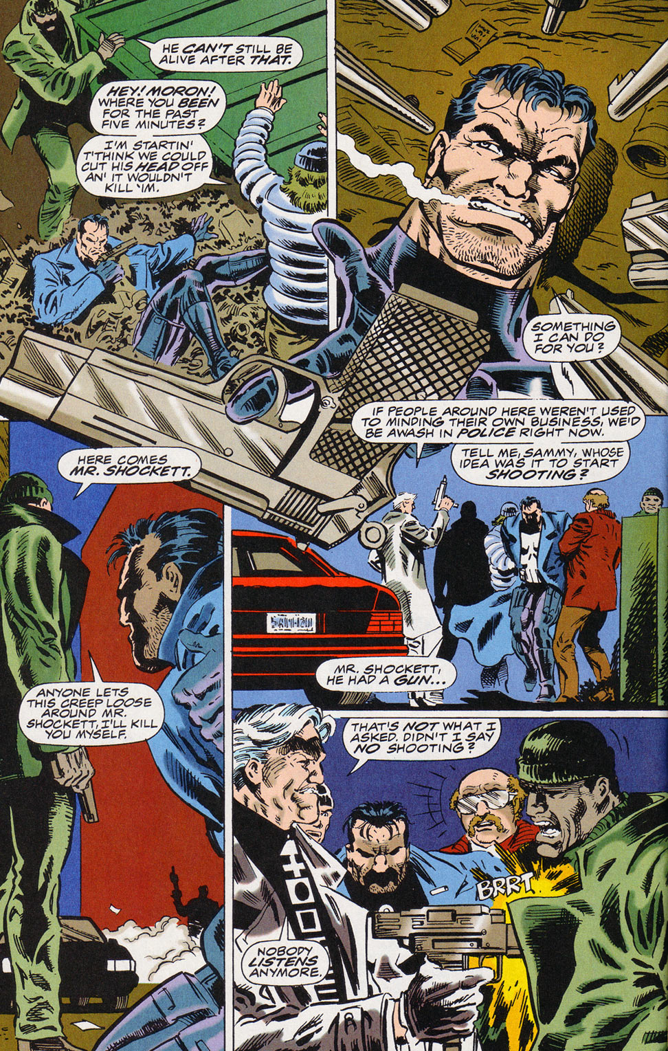 Read online The Punisher War Zone comic -  Issue #38 - 8