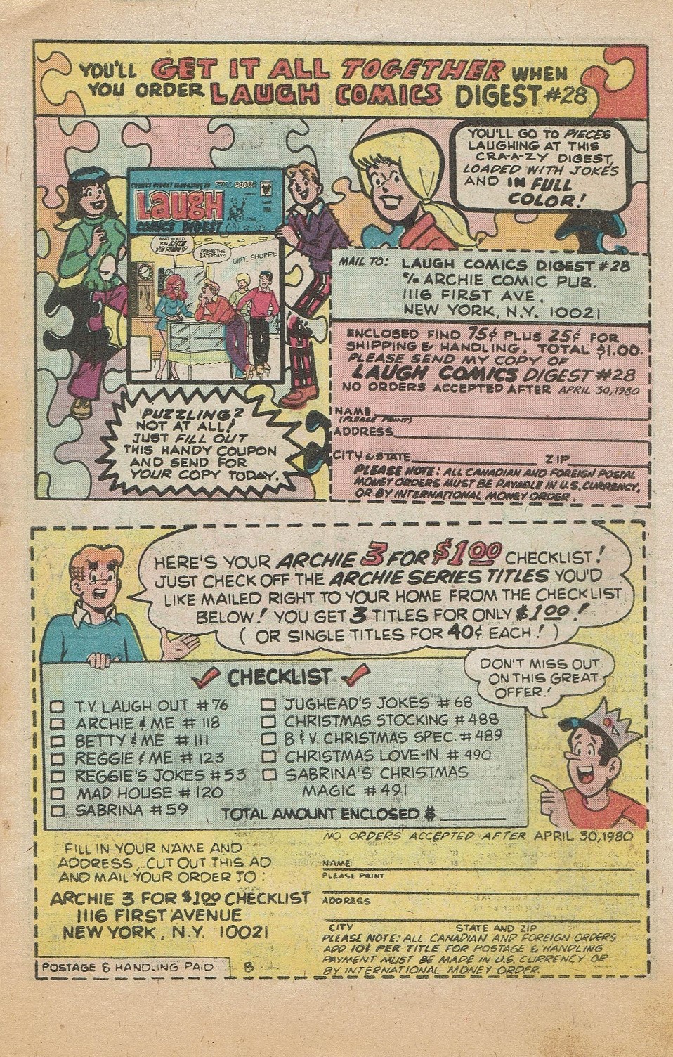 Read online Laugh (Comics) comic -  Issue #349 - 33