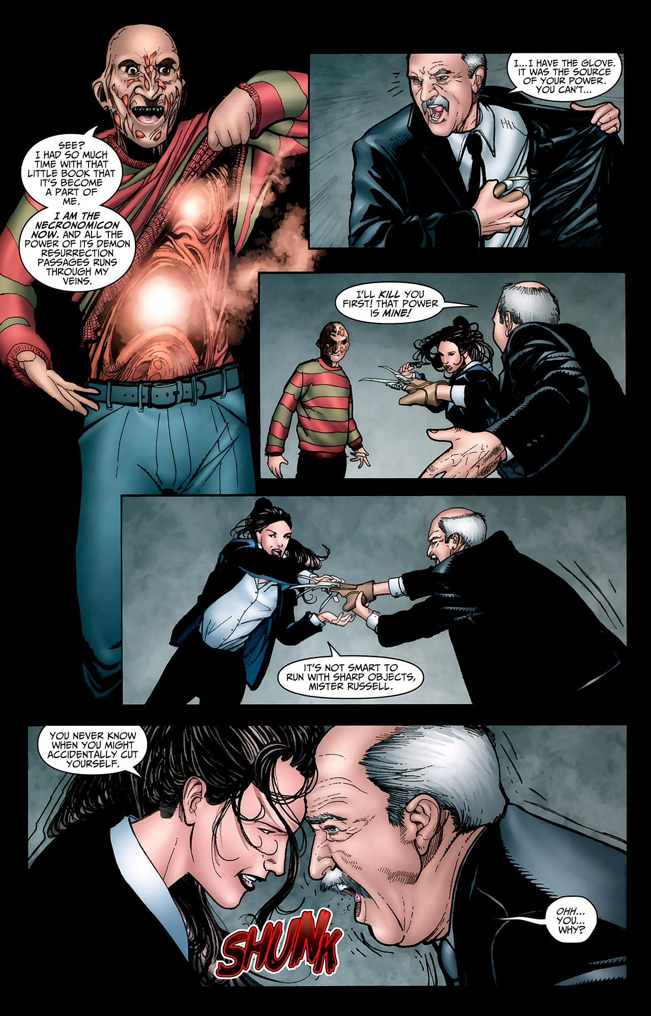 Freddy vs. Jason vs. Ash: The Nightmare Warriors Issue #3 #3 - English 16