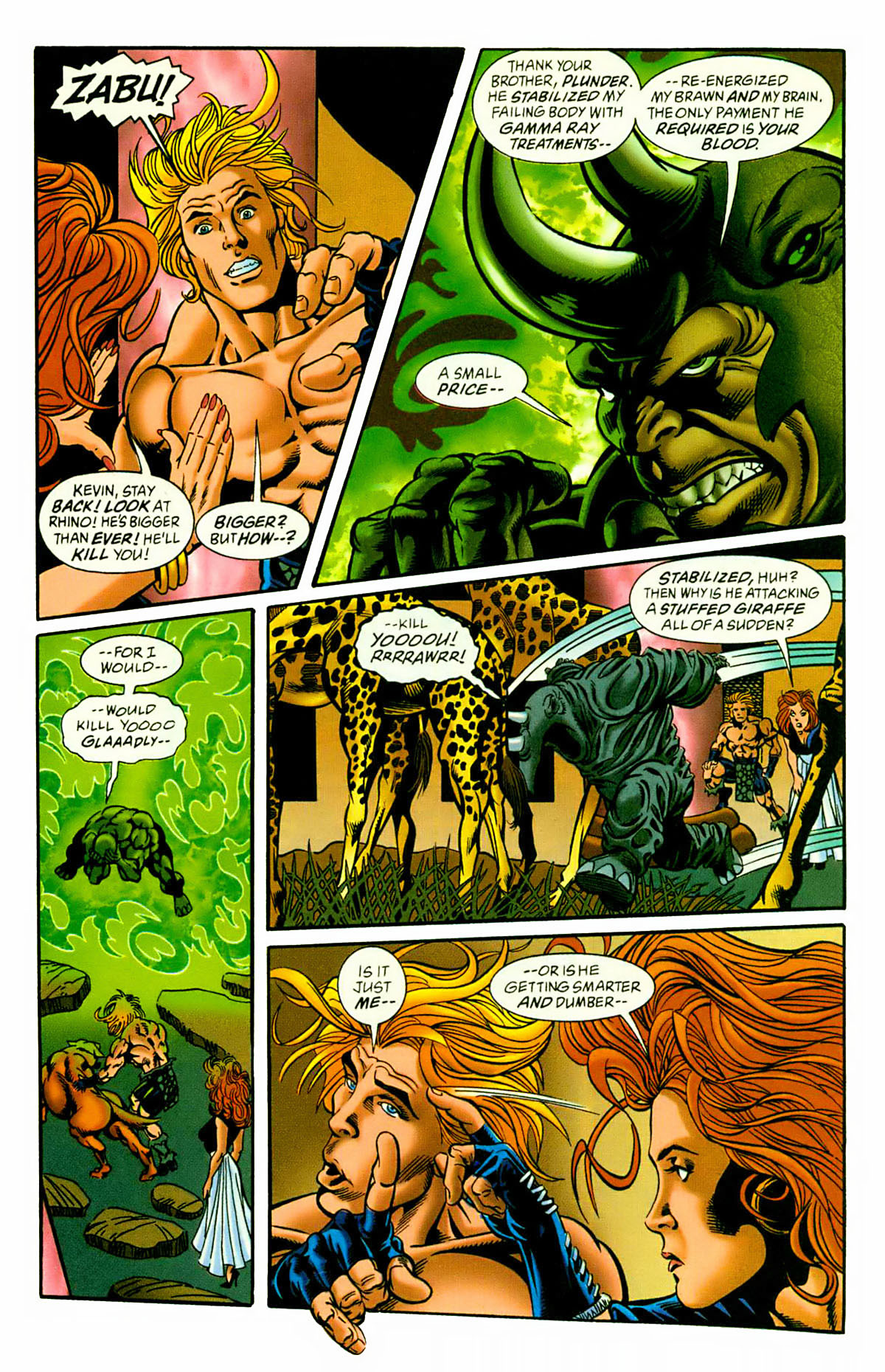Read online Ka-Zar (1997) comic -  Issue #6 - 9