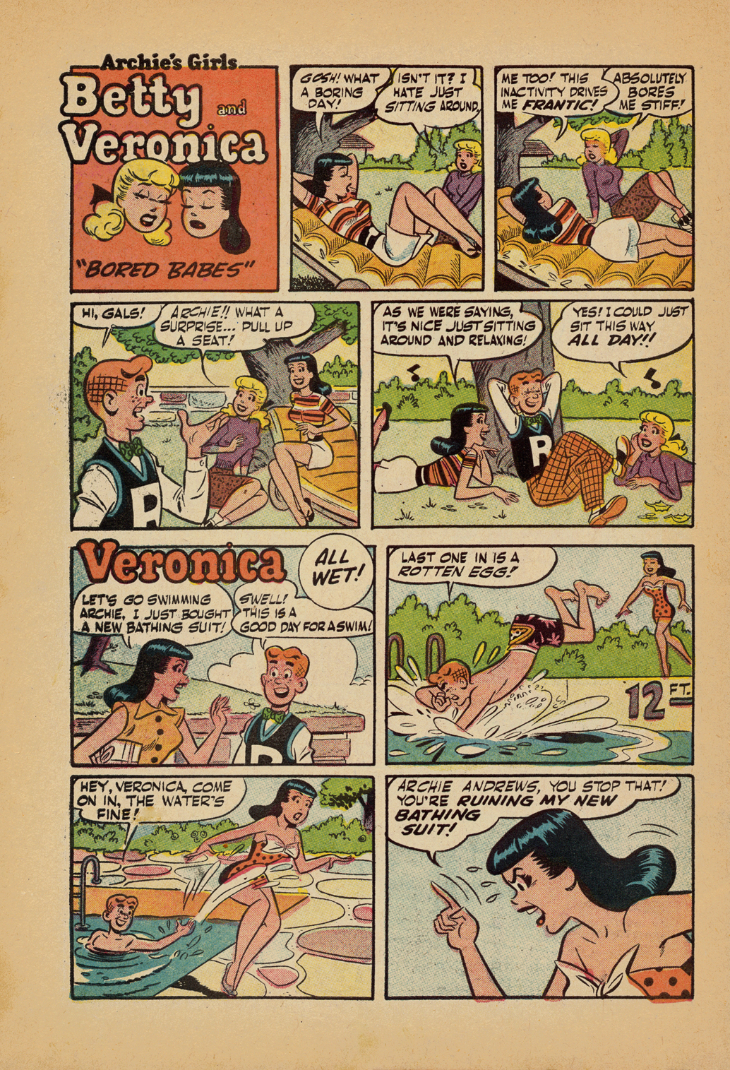 Read online Archie's Girls Betty and Veronica comic -  Issue #20 - 33