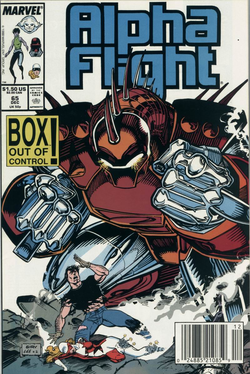 Read online Alpha Flight (1983) comic -  Issue #65 - 1