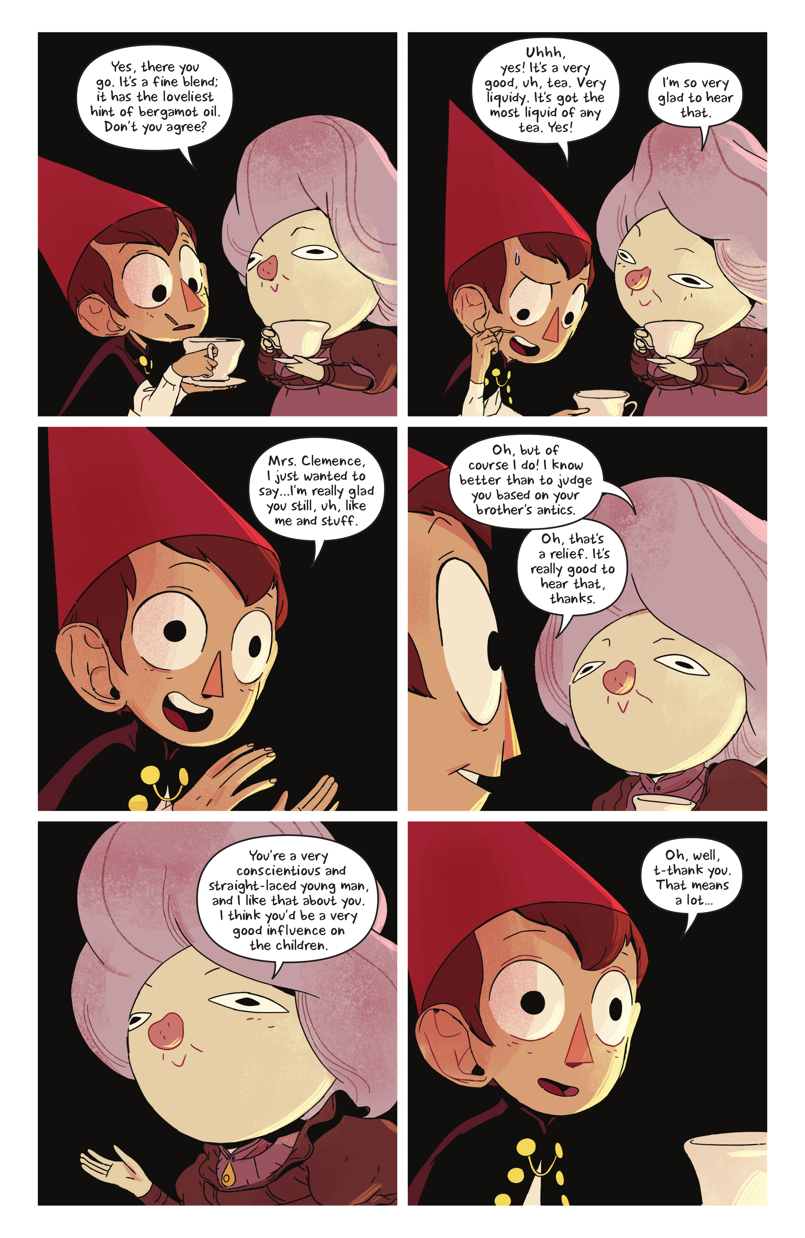 Read online Over the Garden Wall: Hollow Town comic -  Issue # TPB - 53