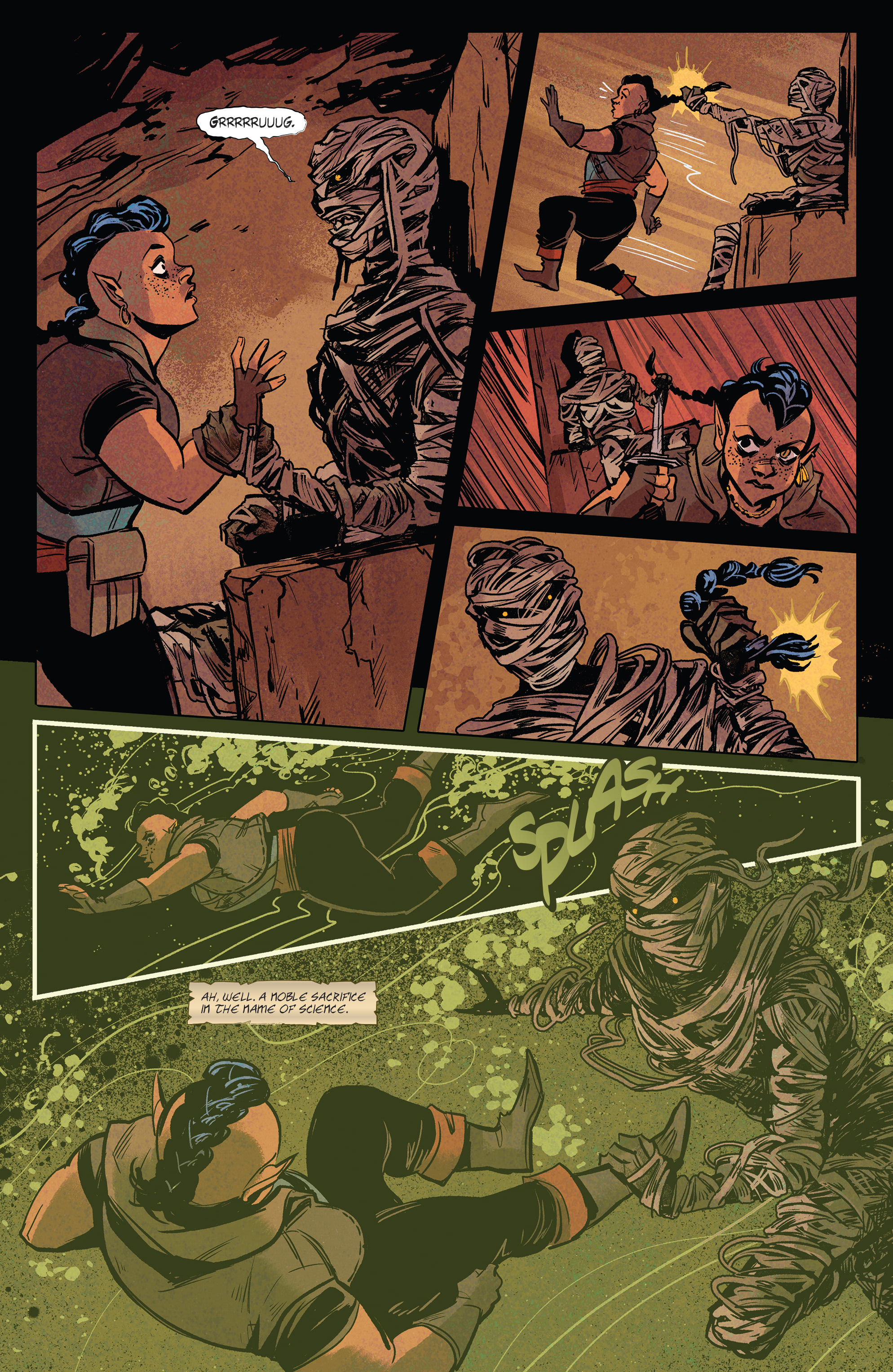 Read online Dungeons & Dragons: Ravenloft – Orphan of Agony Isle comic -  Issue #4 - 9