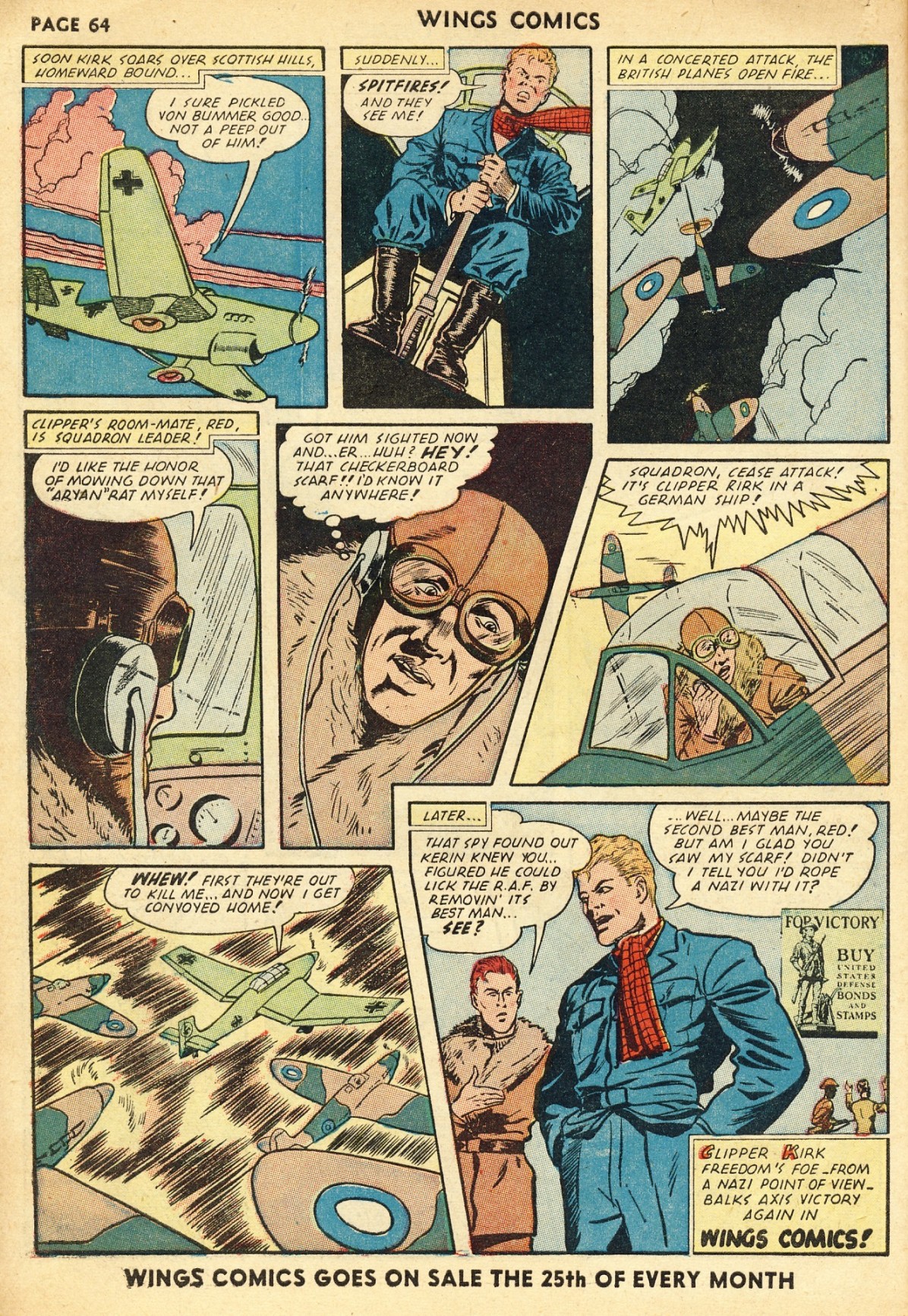 Read online Wings Comics comic -  Issue #23 - 66