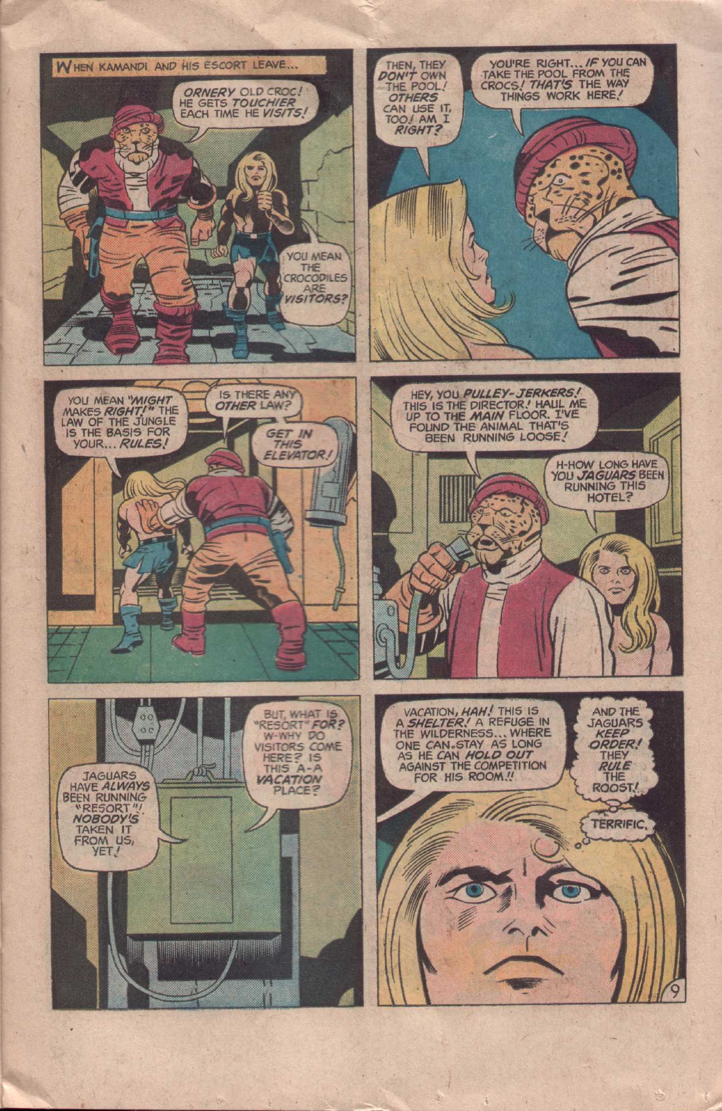 Read online Kamandi, The Last Boy On Earth comic -  Issue #36 - 10