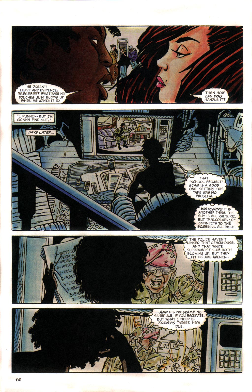 Read online Static comic -  Issue #6 - 9