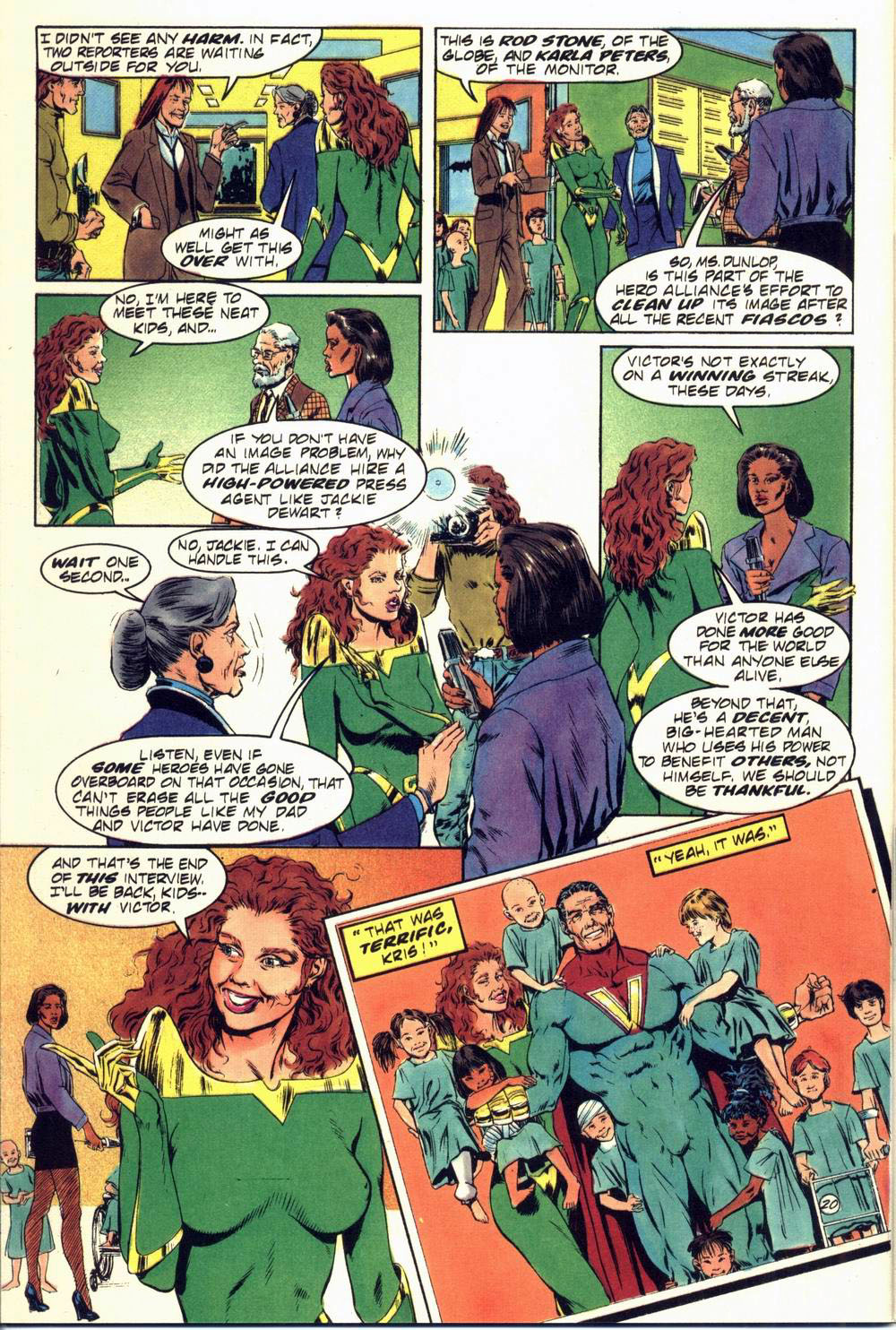 Read online Hero Alliance (1989) comic -  Issue #14 - 22
