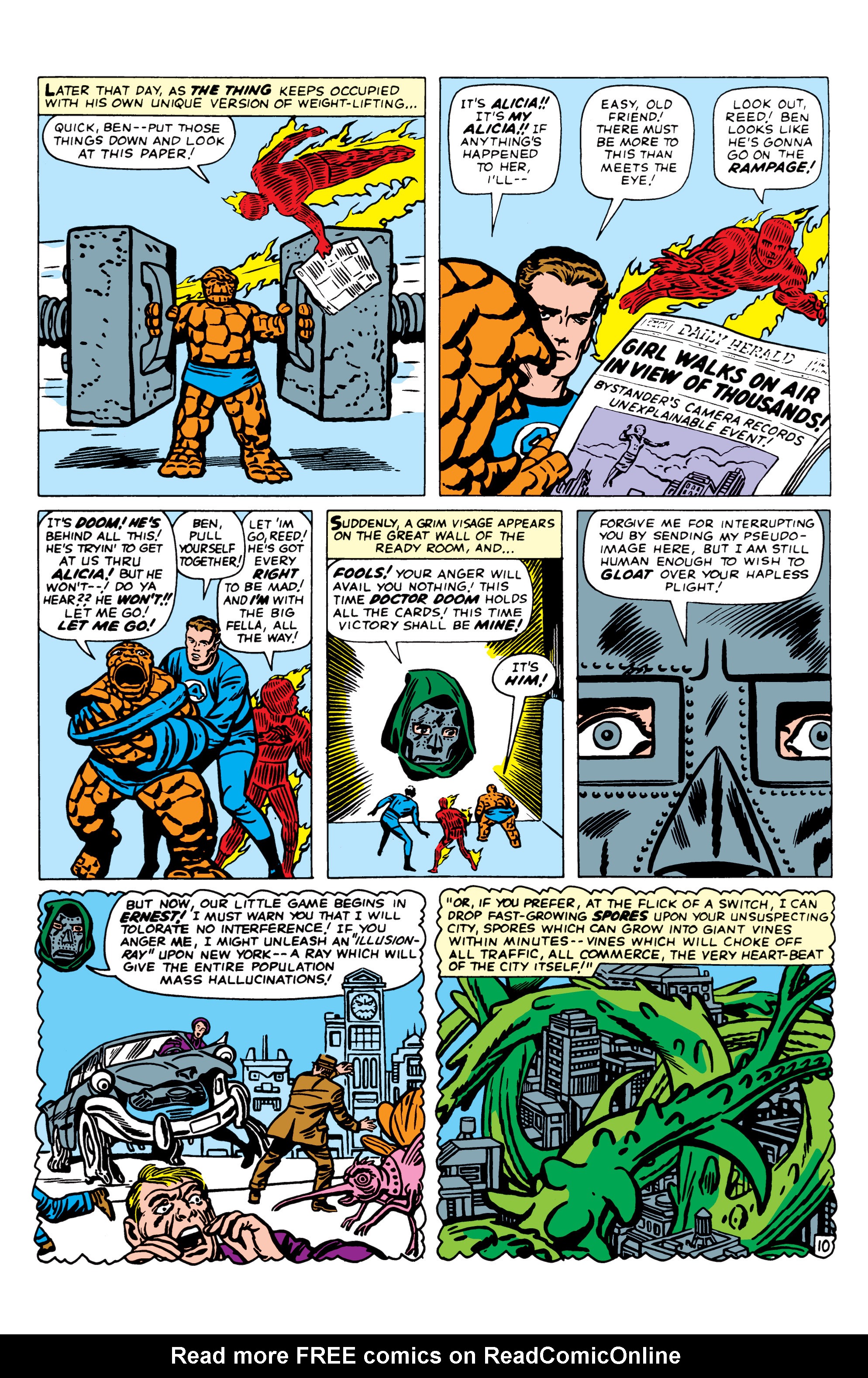 Fantastic Four (1961) 17 Page 10