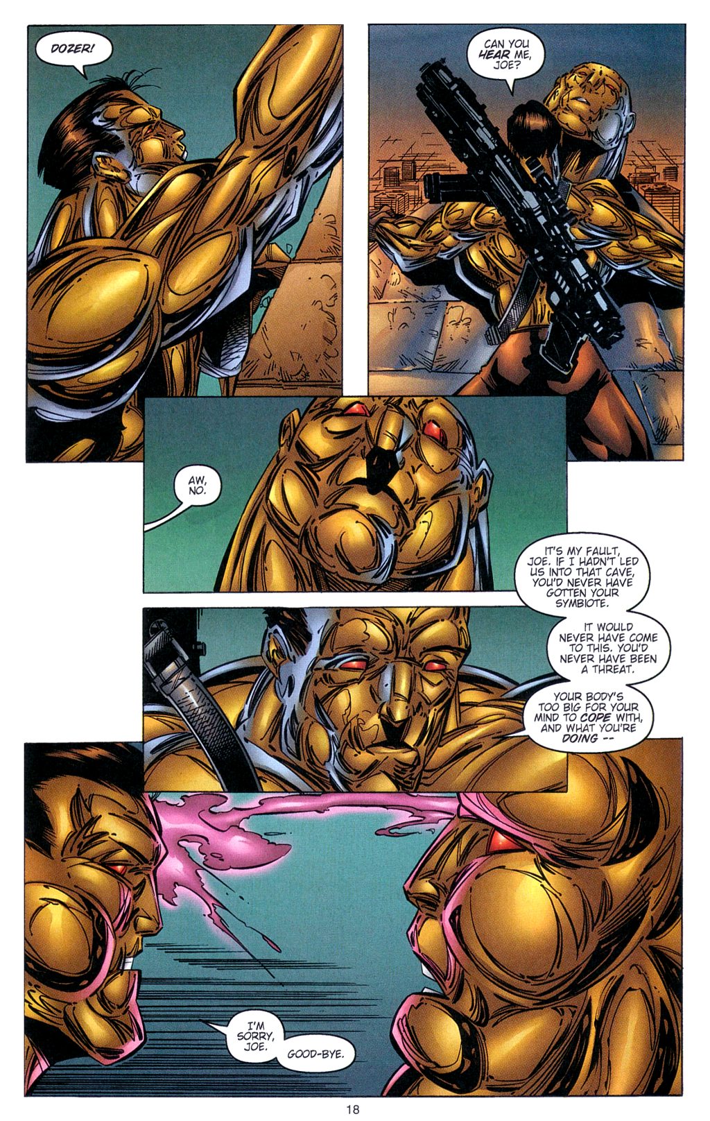 Read online Wetworks comic -  Issue #33 - 19