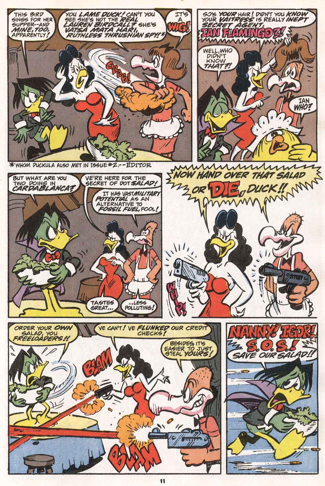 Read online Count Duckula comic -  Issue #14 - 13