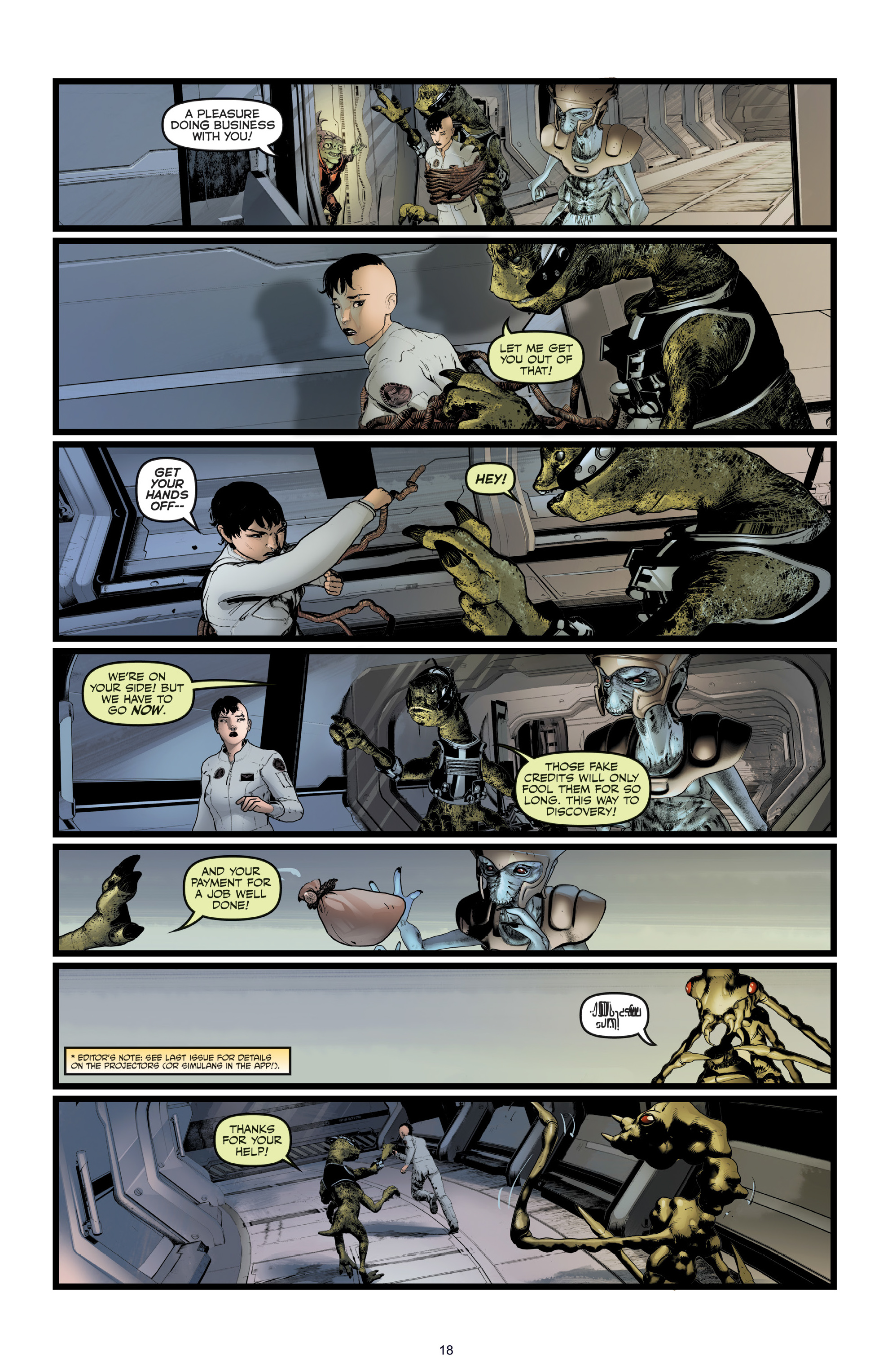 Read online Faster than Light comic -  Issue #9 - 20