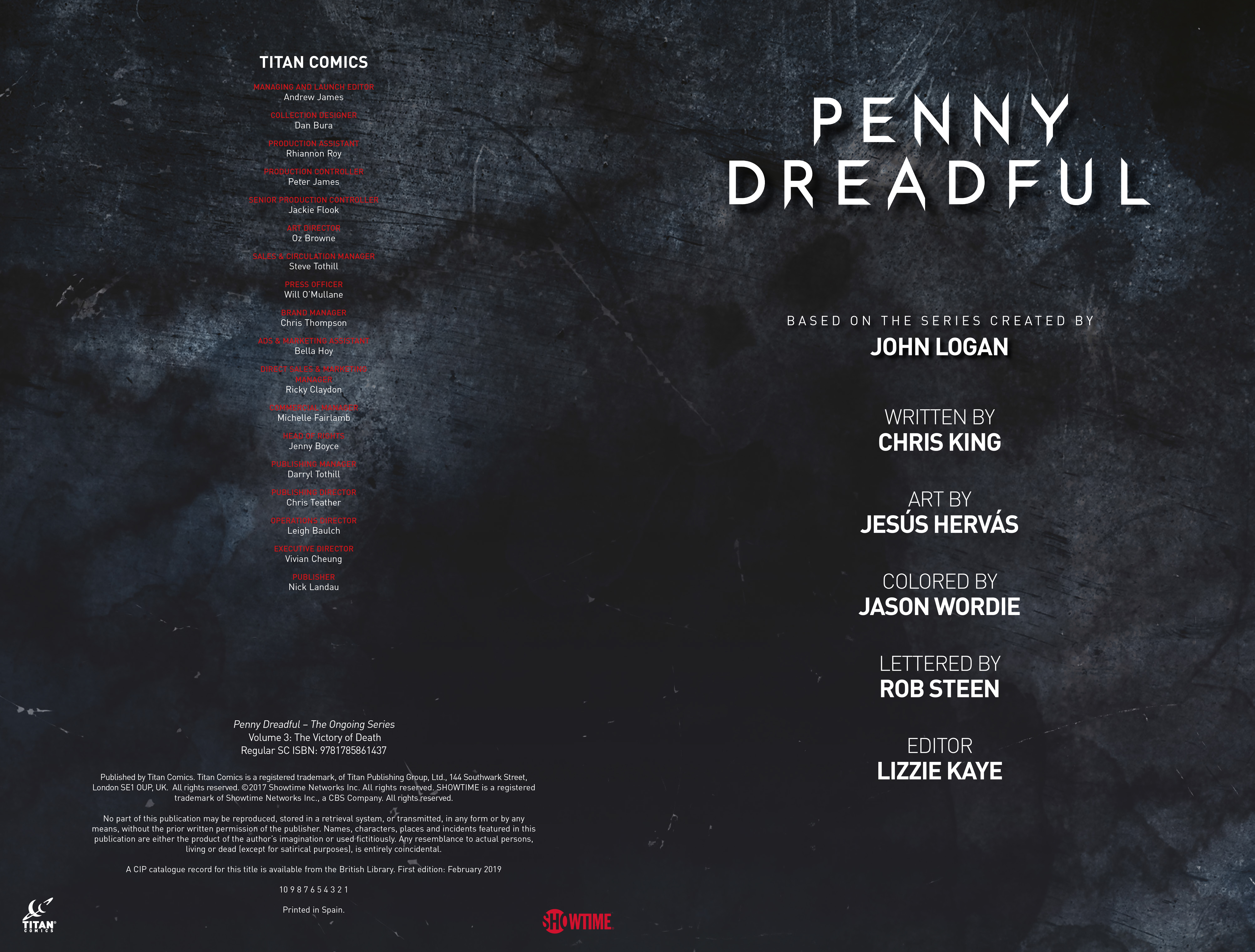 Read online Penny Dreadful (2017) comic -  Issue # TPB 3 - 3