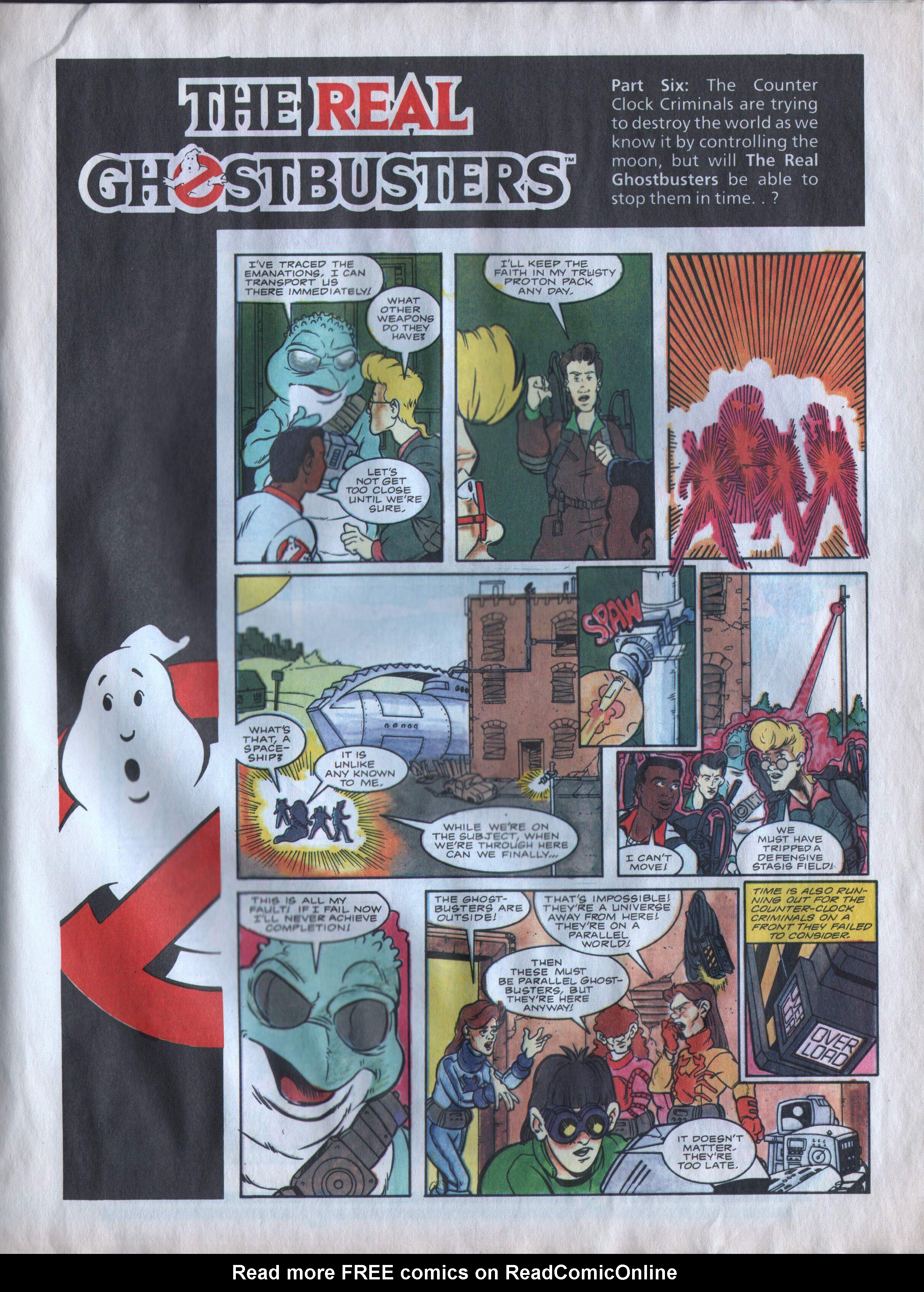 Read online The Real Ghostbusters comic -  Issue #160 - 7