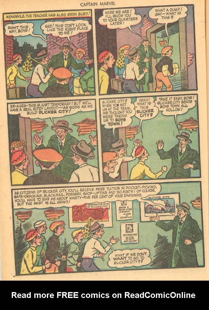 Read online Captain Marvel Adventures comic -  Issue #33 - 12