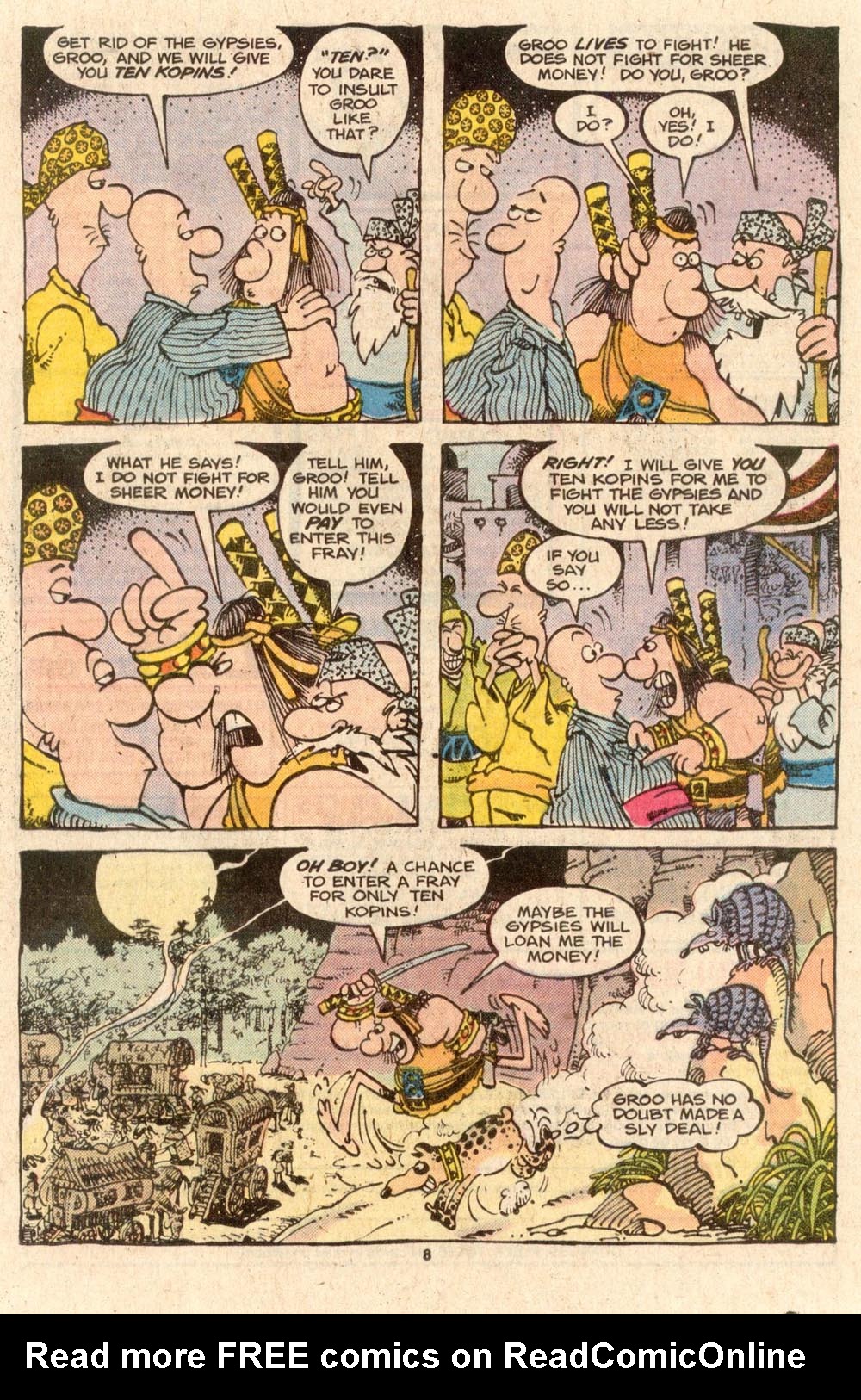 Read online Sergio Aragonés Groo the Wanderer comic -  Issue #41 - 10