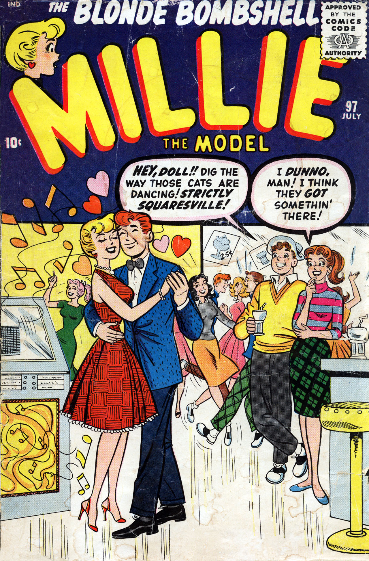 Read online Millie the Model comic -  Issue #97 - 1
