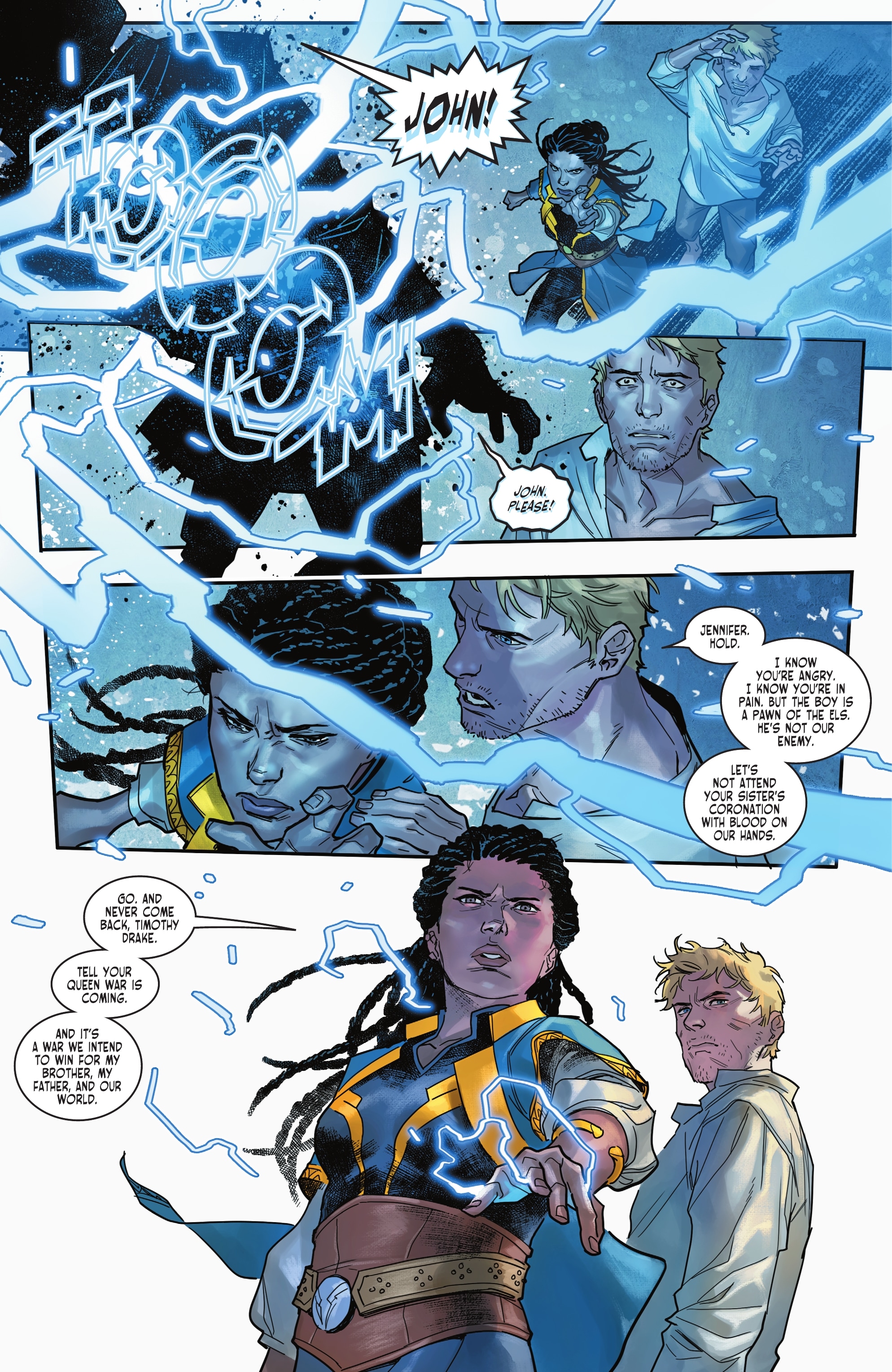 Read online Dark Knights of Steel comic -  Issue #6 - 9