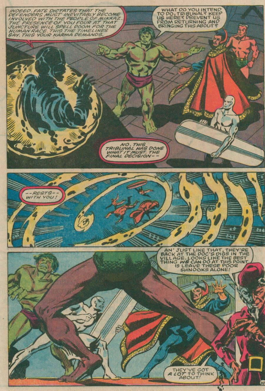 The Defenders (1972) Issue #125 #126 - English 21