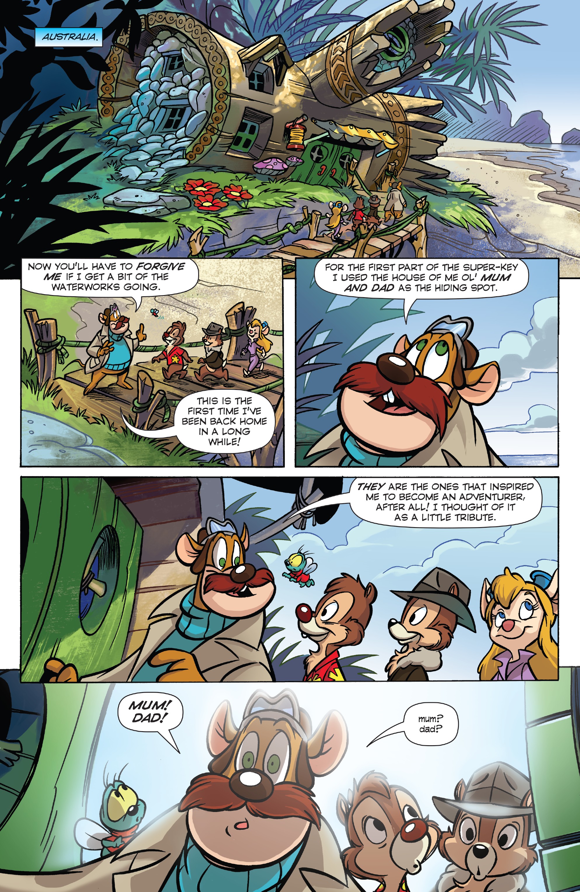 Read online Disney Afternoon Giant comic -  Issue #4 - 7