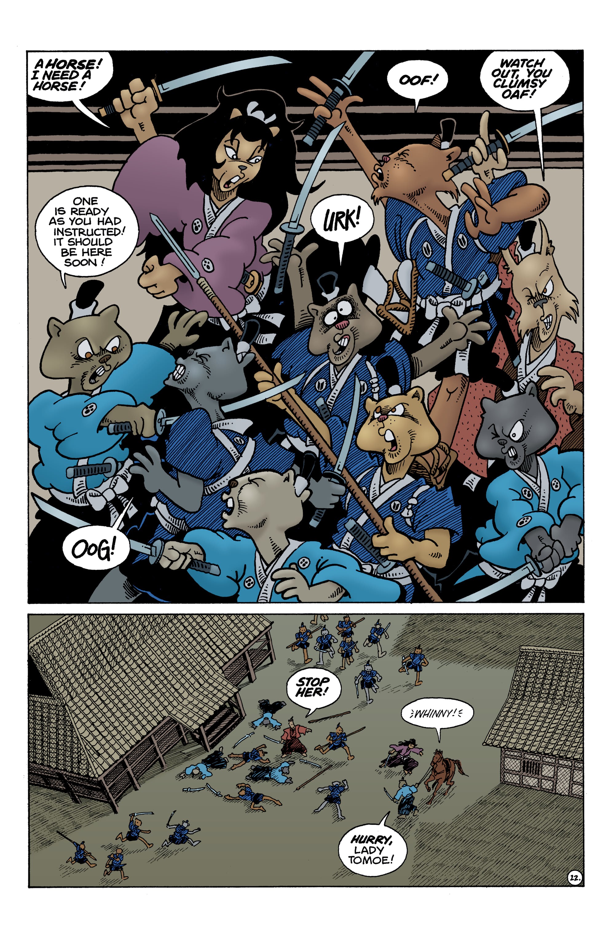 Read online Usagi Yojimbo: The Dragon Bellow Conspiracy comic -  Issue #1 - 13