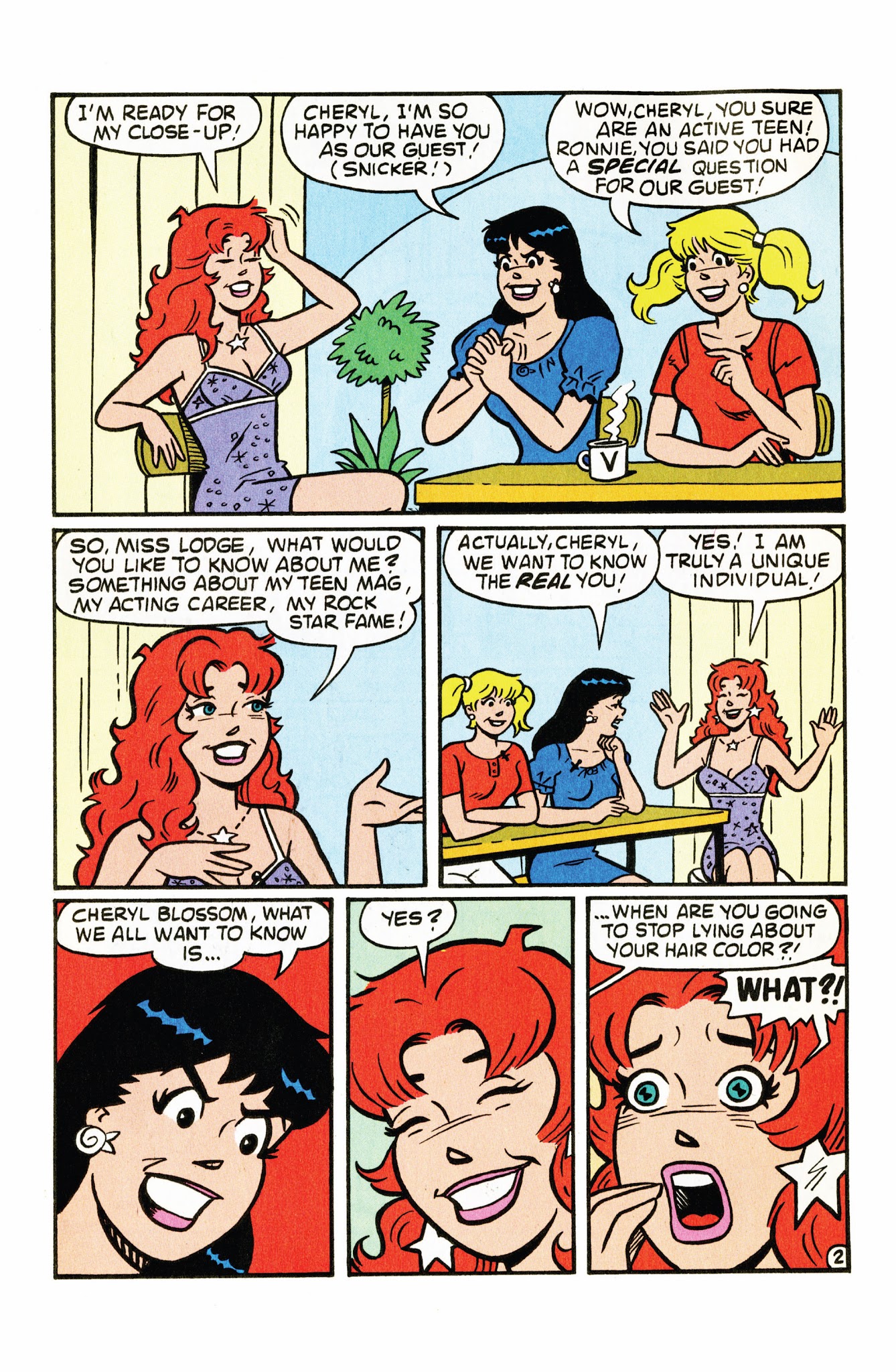 Read online Cheryl Blossom comic -  Issue #23 - 3