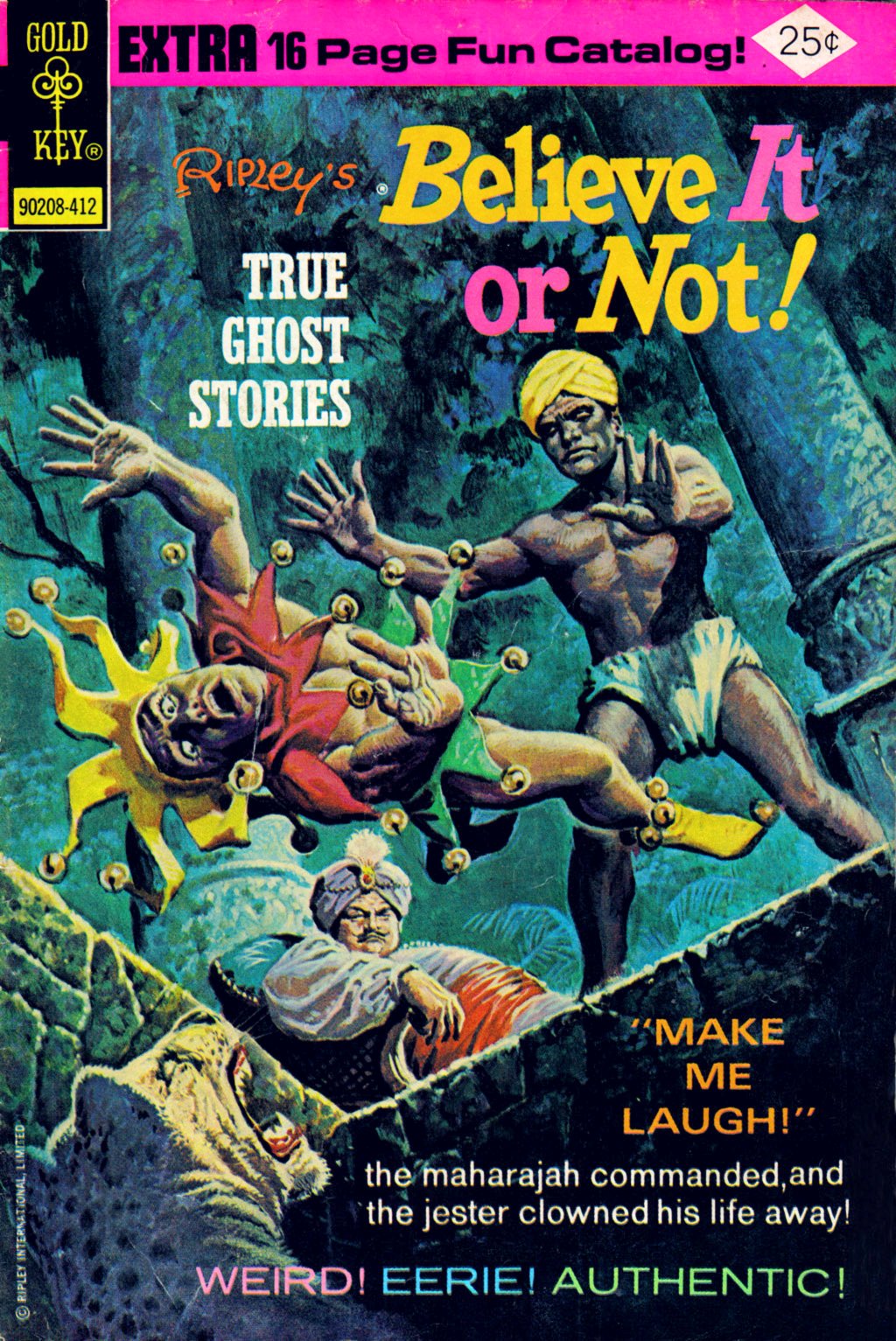 Read online Ripley's Believe it or Not! (1965) comic -  Issue #51 - 1