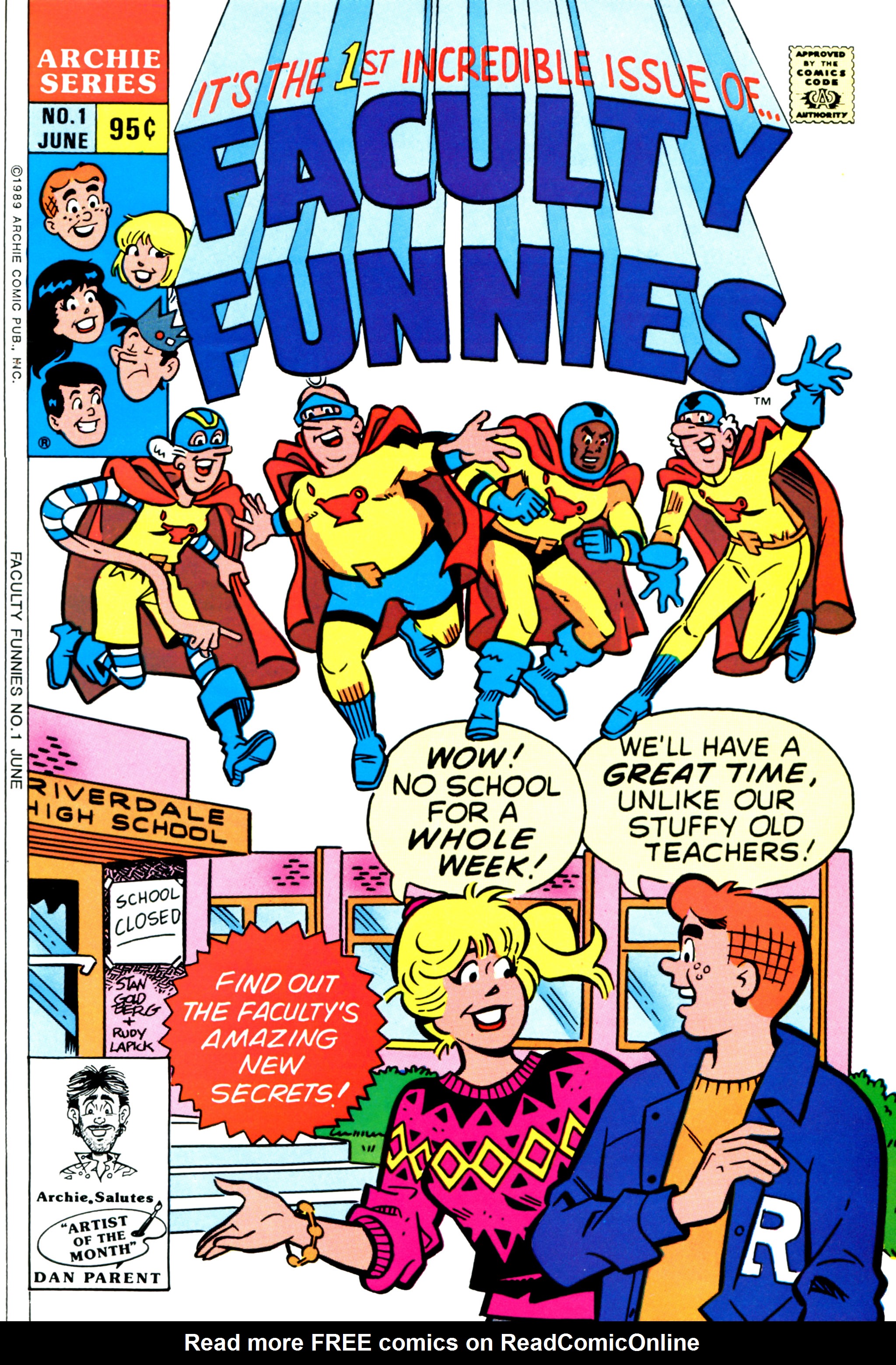 Read online Faculty Funnies comic -  Issue #1 - 1