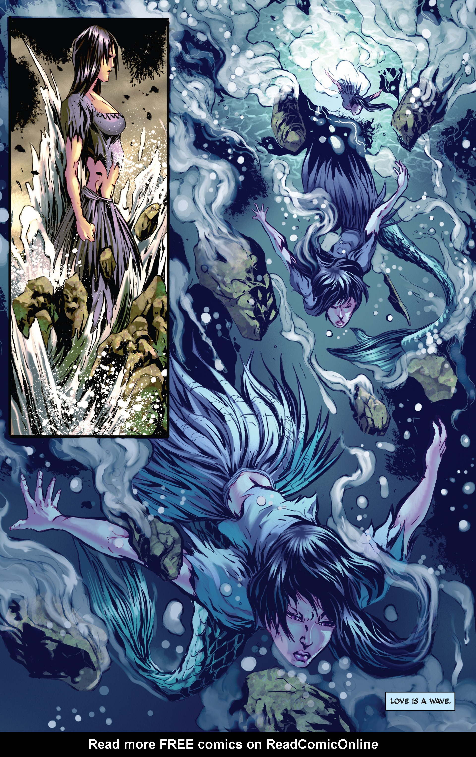 Read online Damsels: Mermaids comic -  Issue #5 - 21