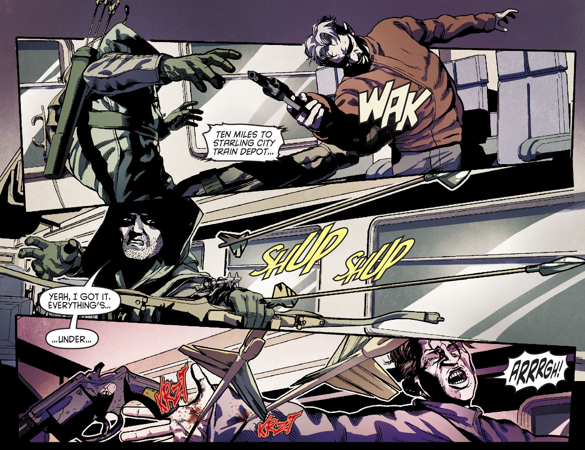 Read online Arrow [II] comic -  Issue #15 - 17