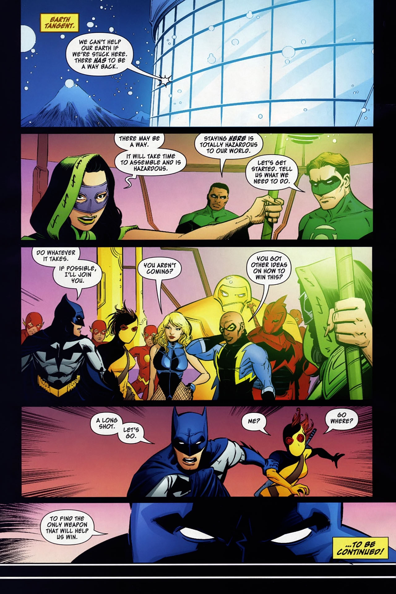 Read online Tangent: Superman's Reign comic -  Issue #8 - 17