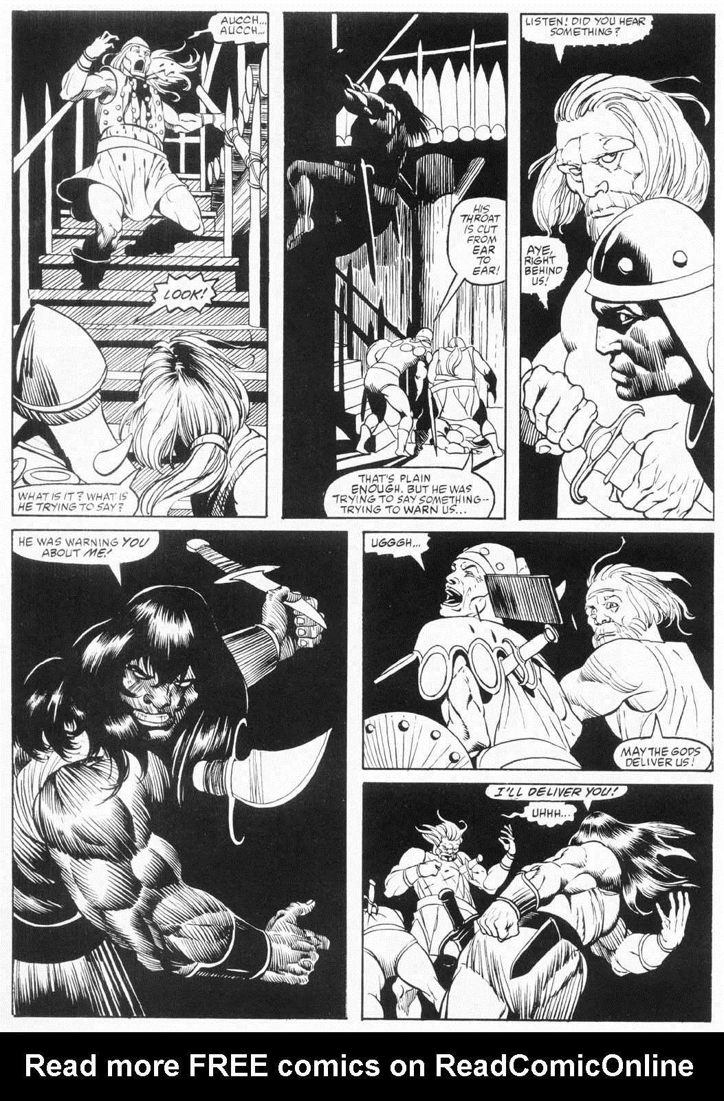 Read online The Savage Sword Of Conan comic -  Issue #157 - 9