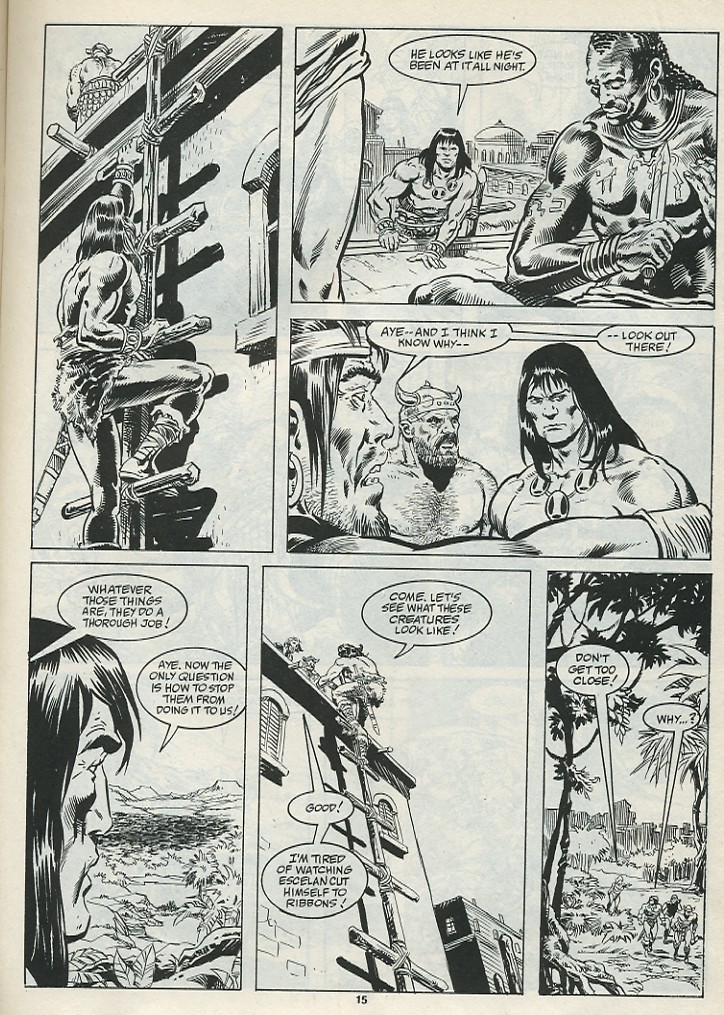 Read online The Savage Sword Of Conan comic -  Issue #182 - 17