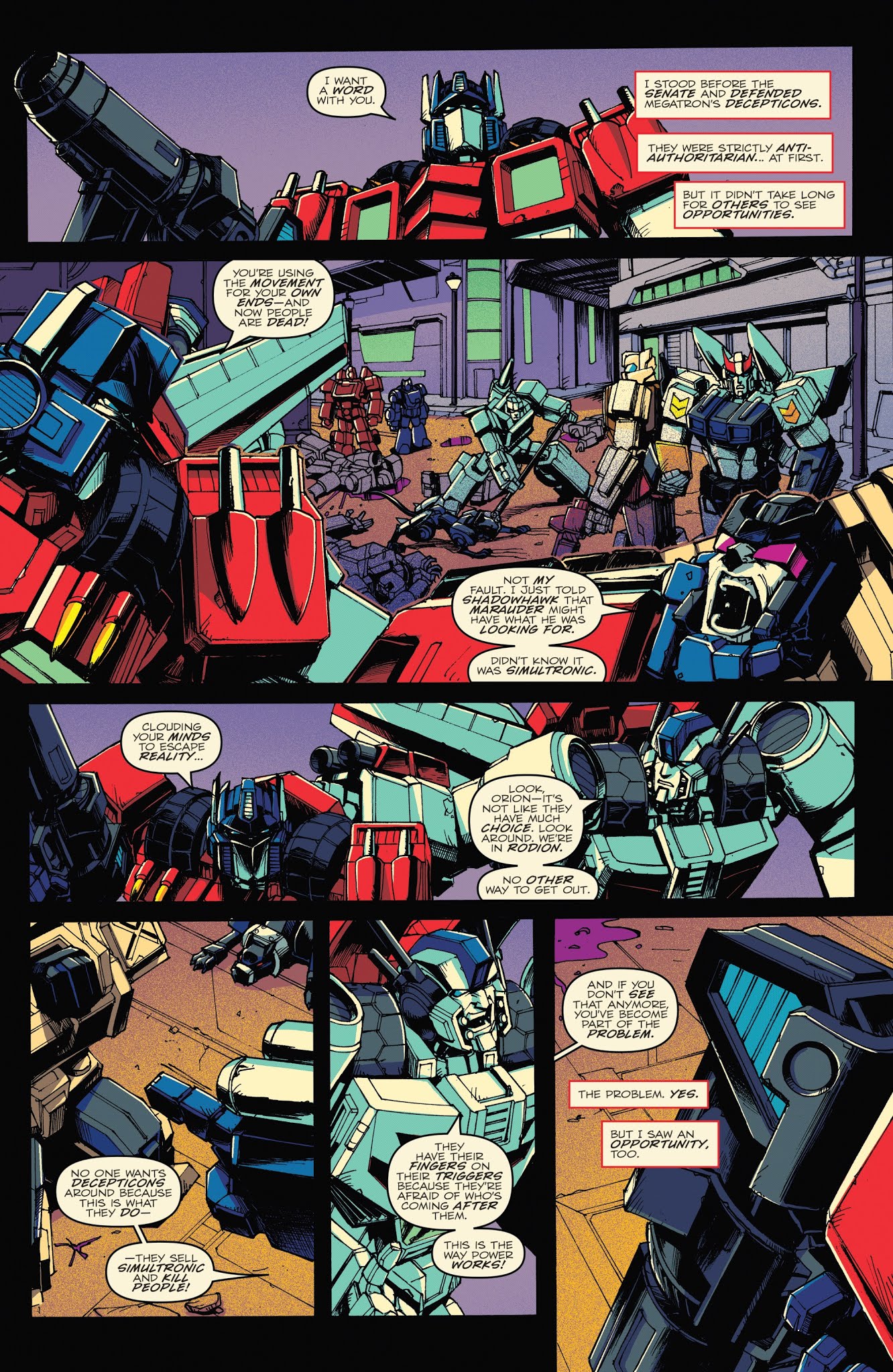 Read online Optimus Prime comic -  Issue #25 - 12