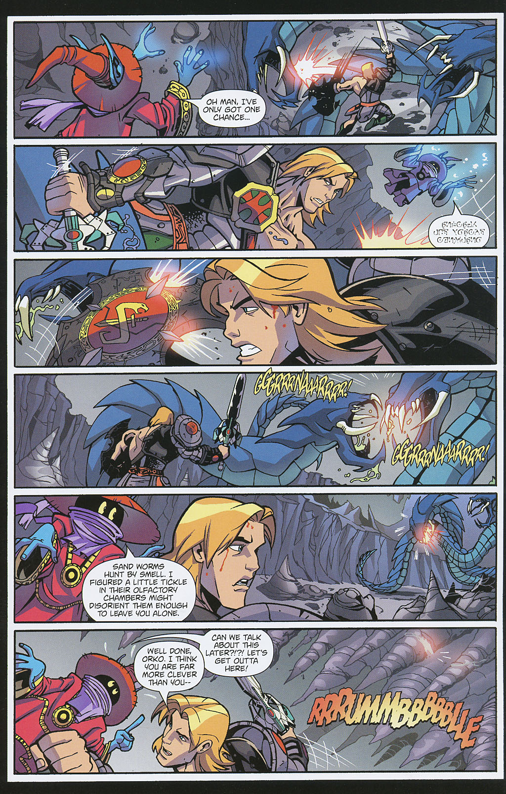 Read online Masters of the Universe (2004) comic -  Issue #8 - 22