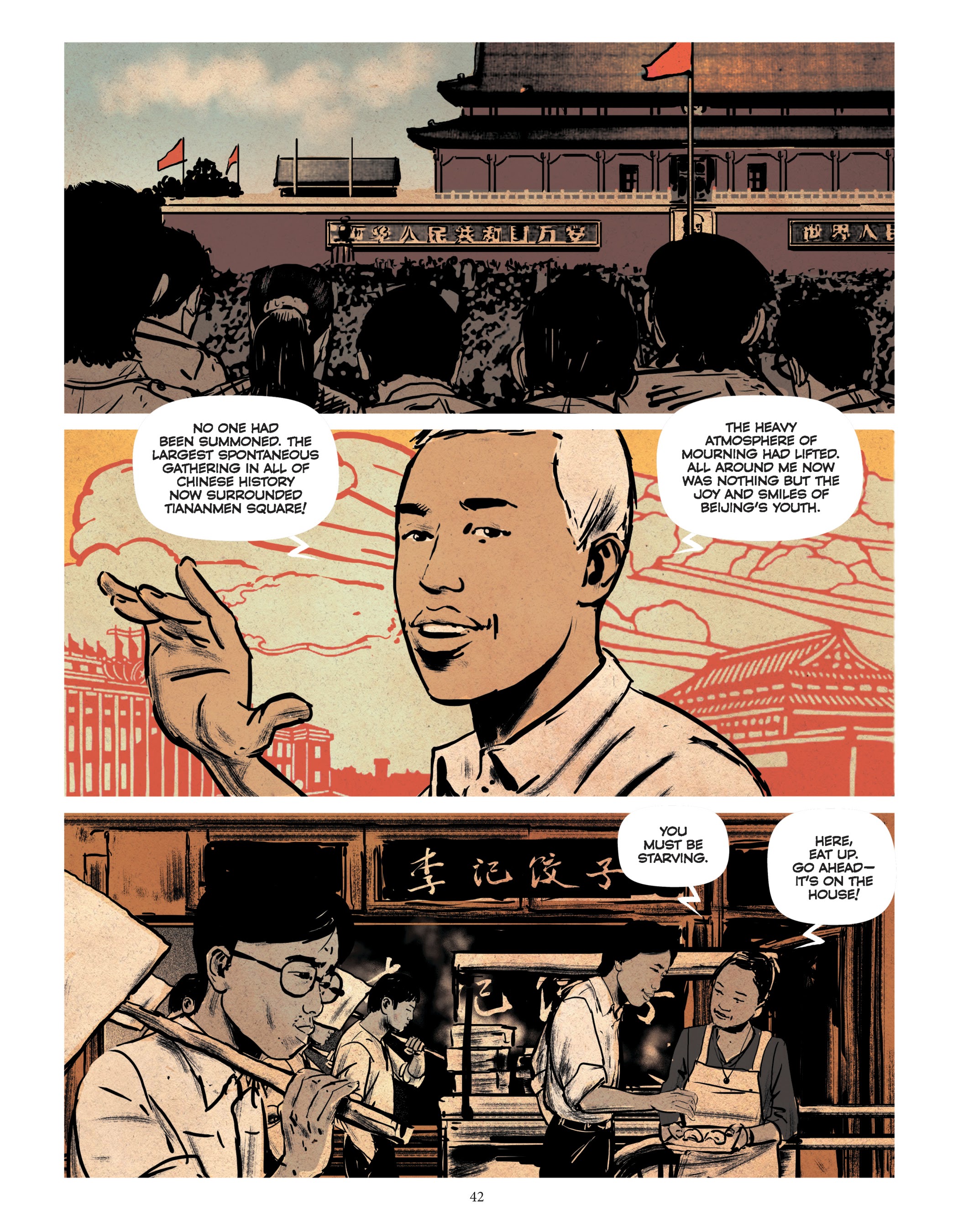 Read online Tiananmen 1989: Our Shattered Hopes comic -  Issue # TPB - 45